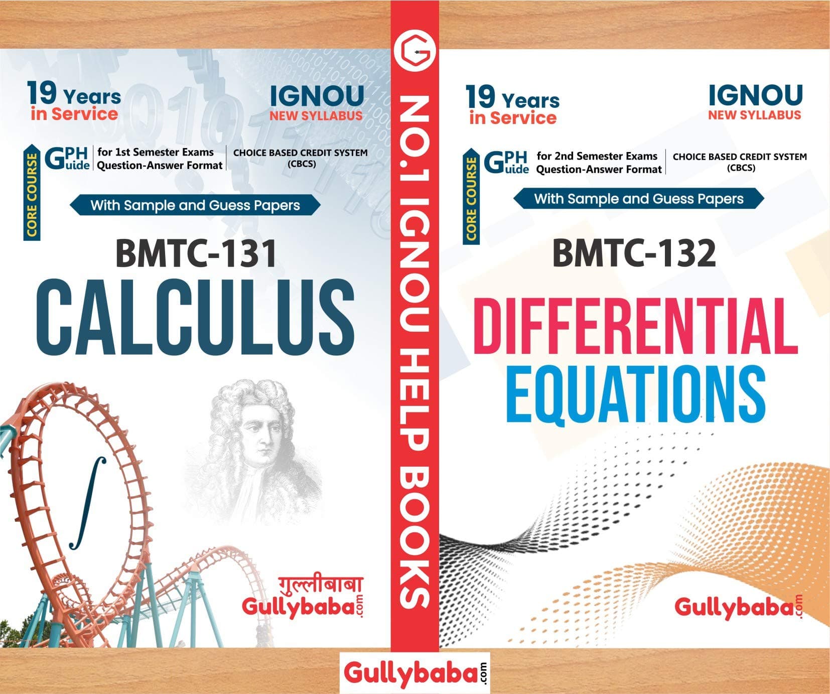 Gullybaba IGNOU BSCG (Mathematics)(New CBCS) BMTC-131 Calculus and BMTC-132 Differential Equations (In English) [Paperback] Gullybaba.com Panel