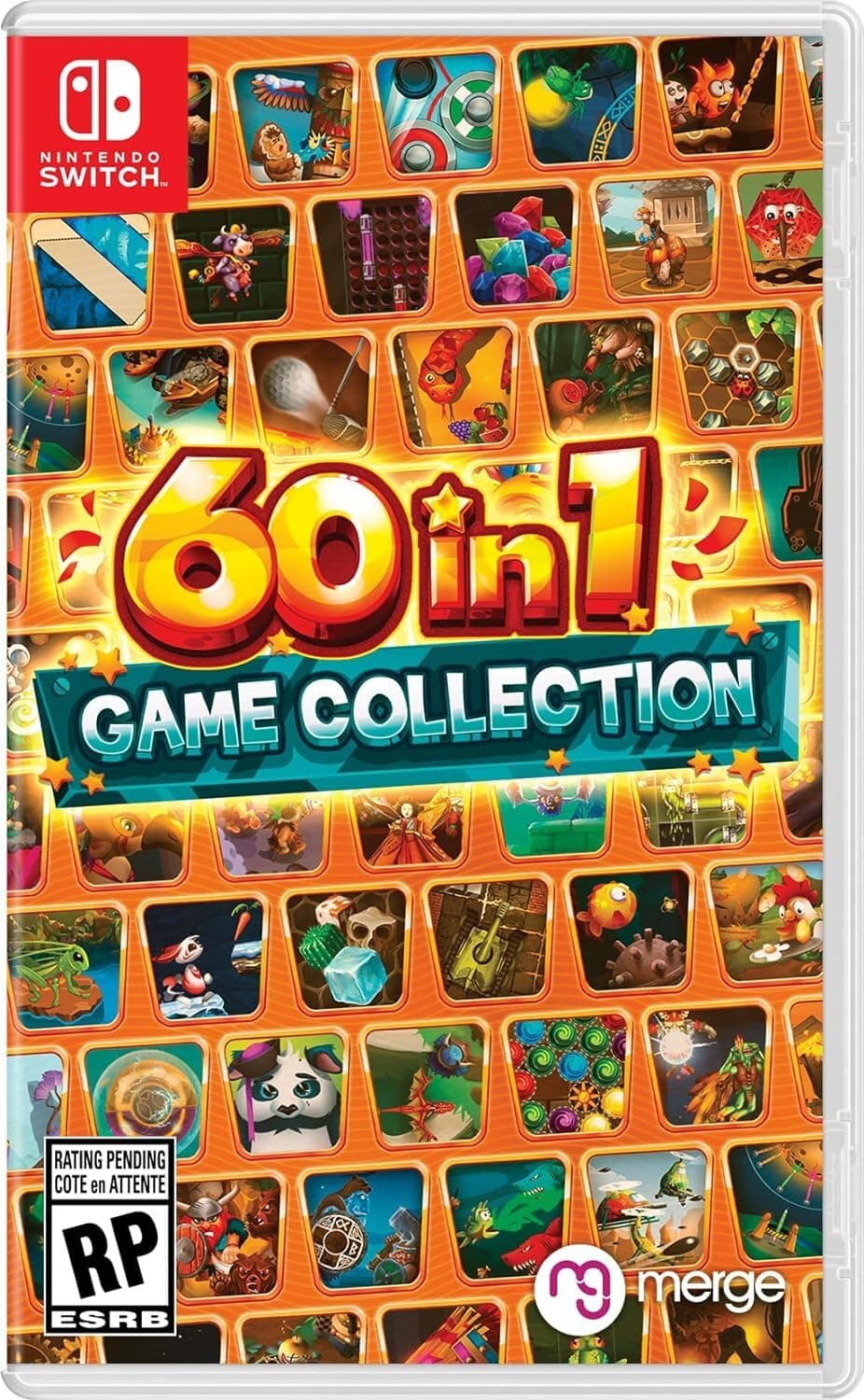 60 in 1 Game Collection for Nintendo Switch