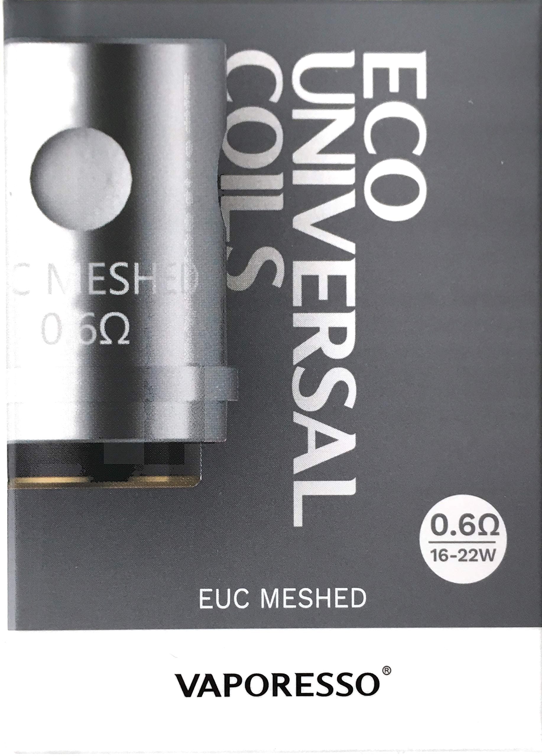 (5-Pack) Authentic Vaporesso EUC Meshed Coils (0.6 ohms)