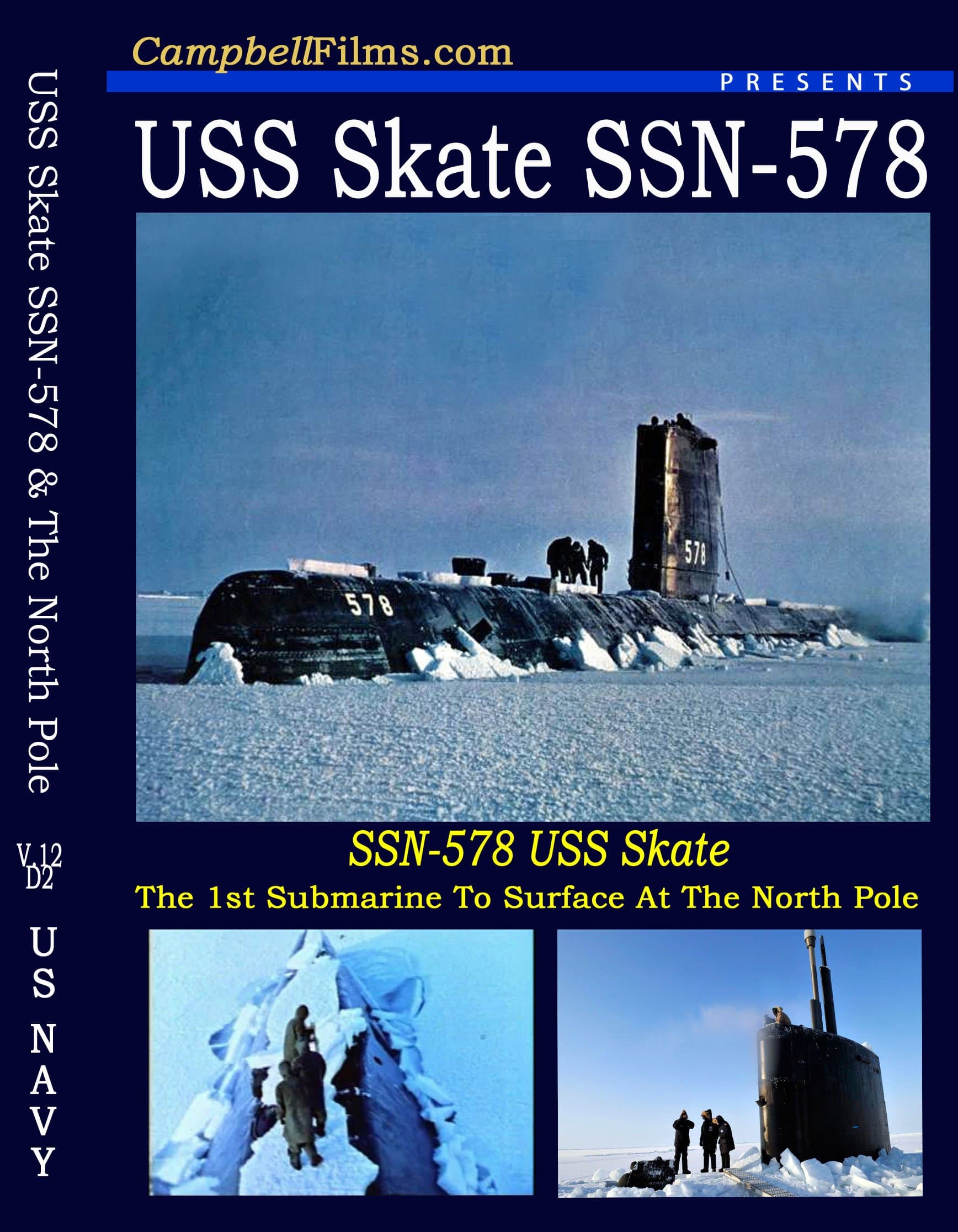 USS Skate SSN-578 Submarine