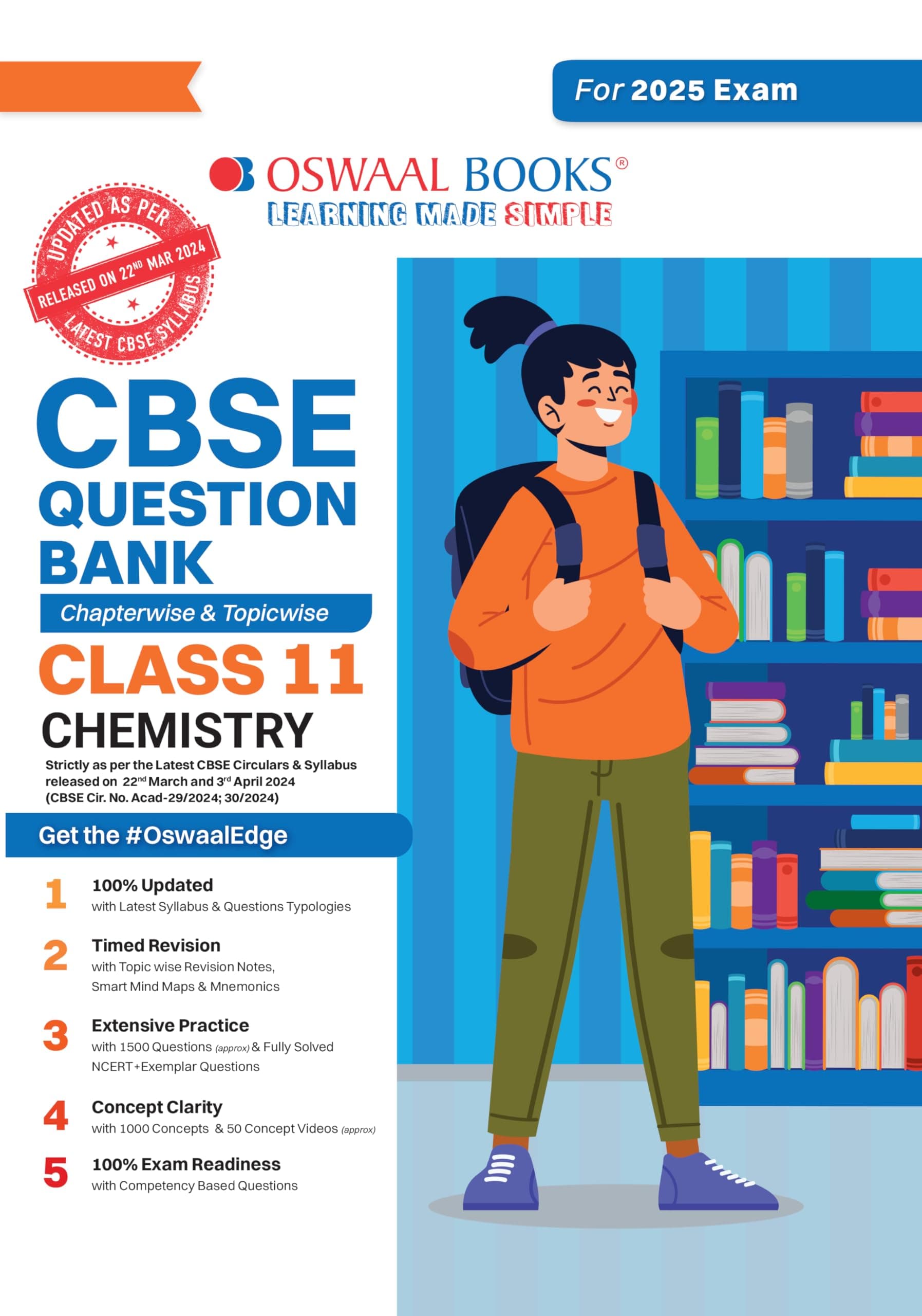 CBSE Question Bank Chapterwise and Topicwise SOLVED PAPERS_Class 11_Chemistry_For Exam 2024-25 Paperback – 9 Oct. 2023