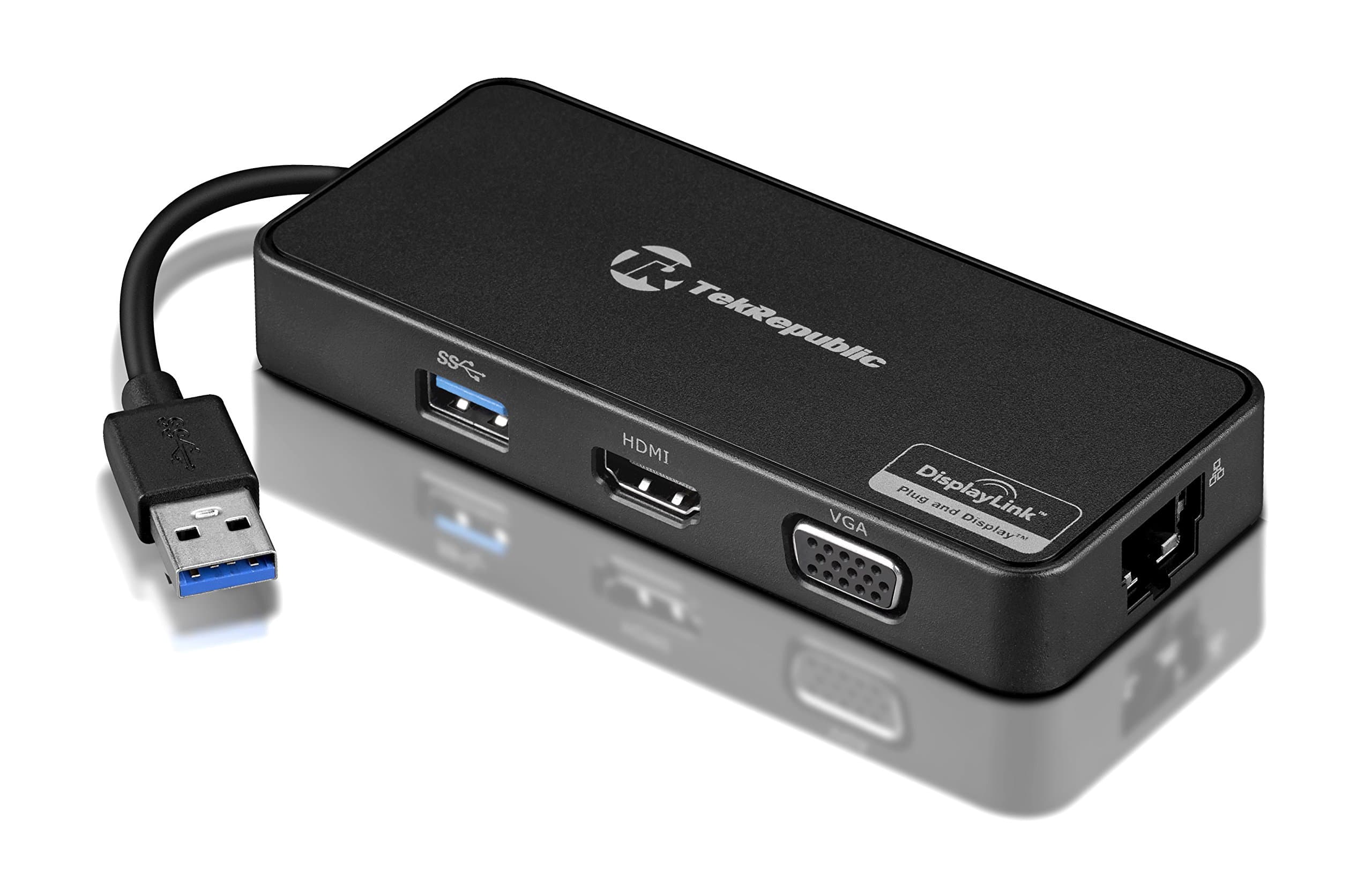 TUD-300 USB 3.0 Dual Display Docking Station