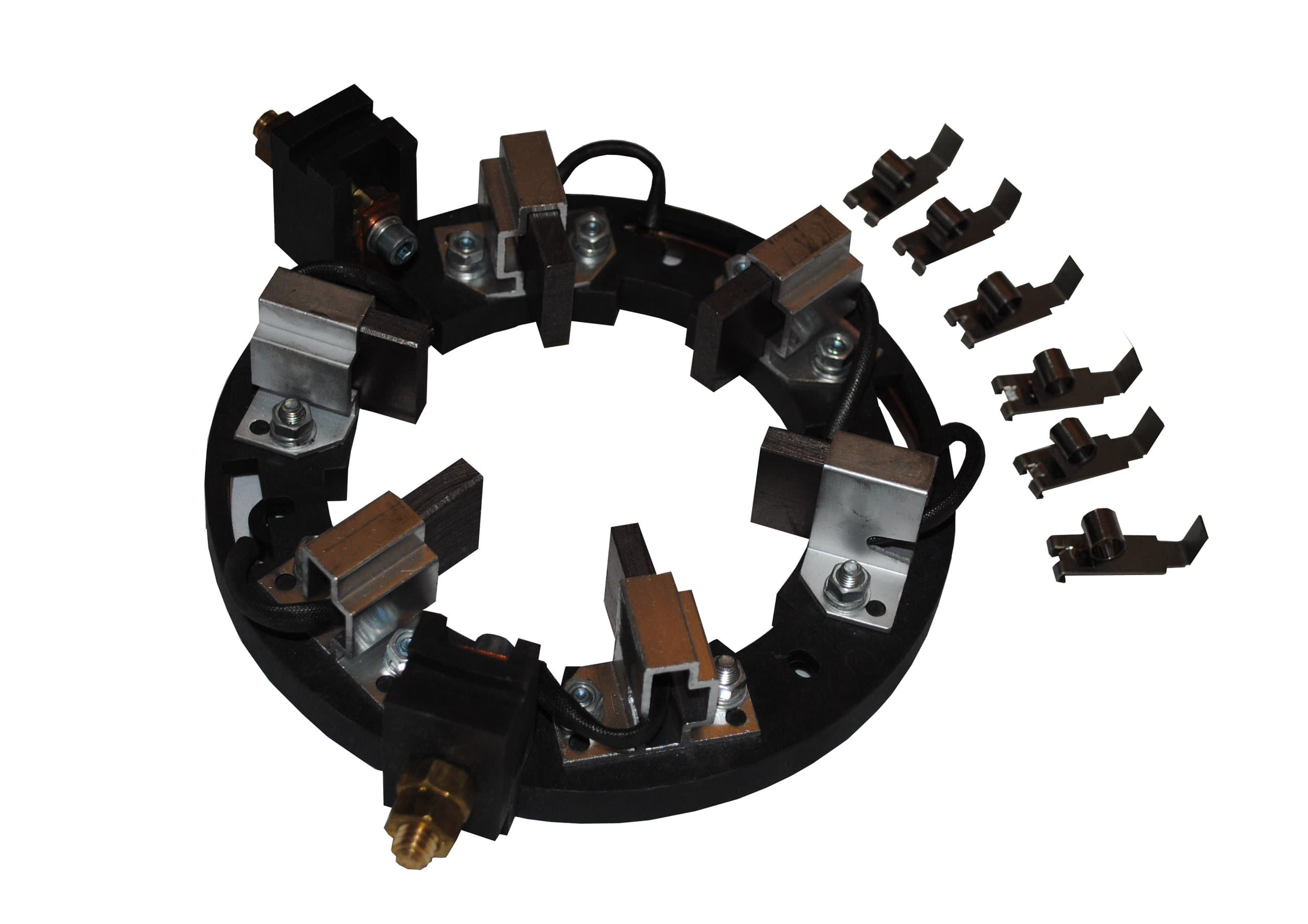 Replacement Brush Holder with Brushes for ME0909 Motor