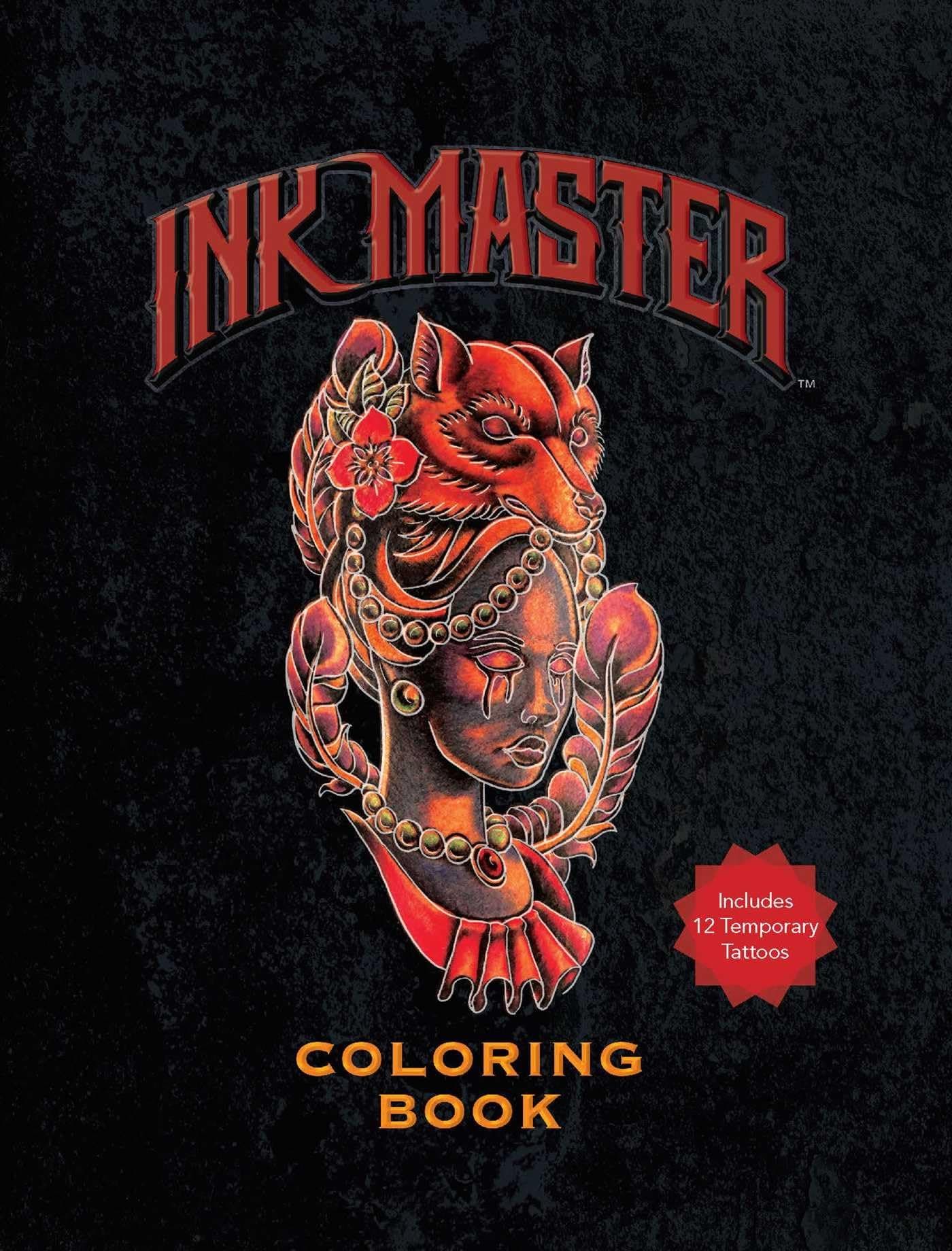Ink Master Coloring Book Paperback – June 27, 2017