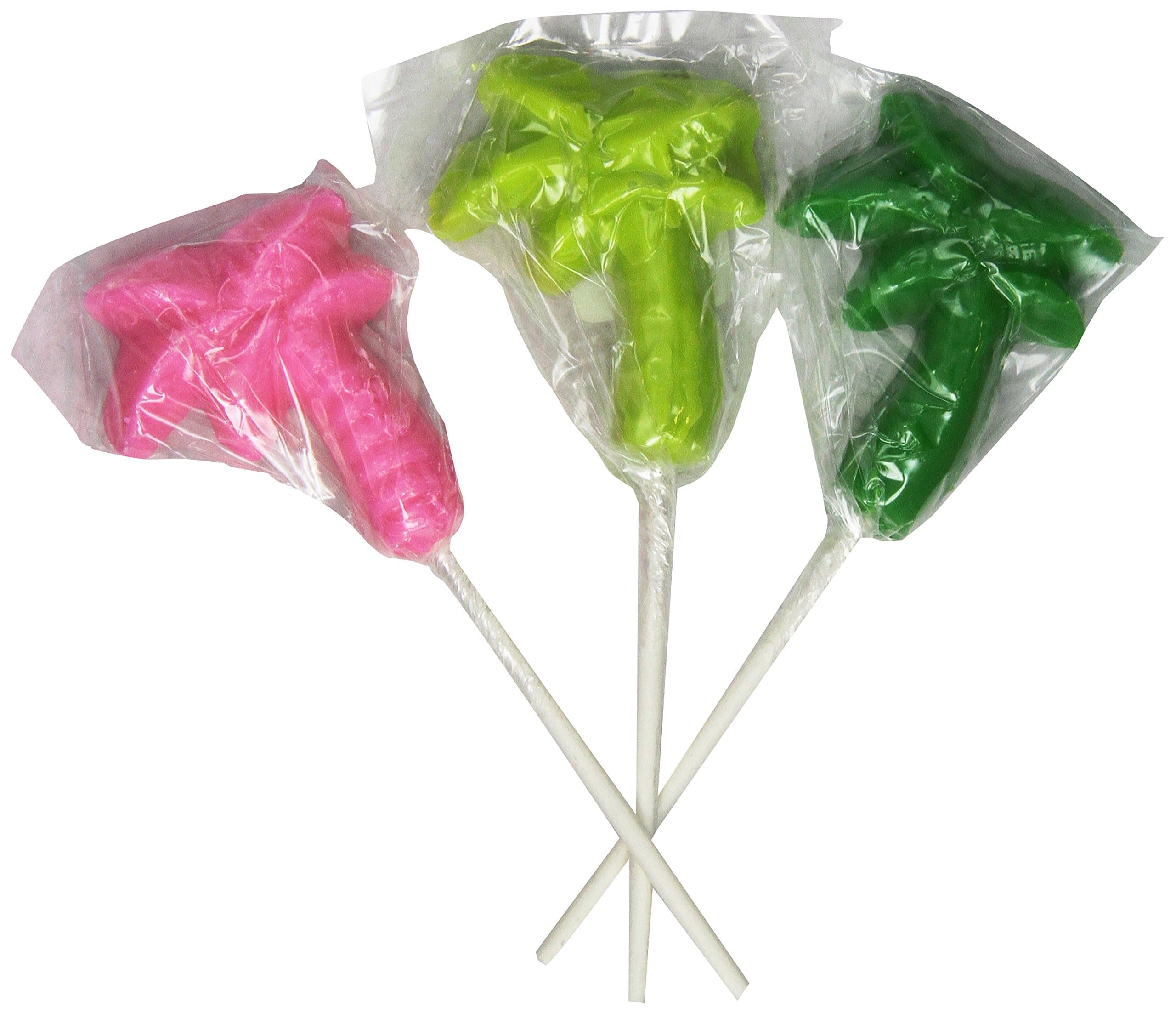 My Idol Pops Lollipop, Palm Tree , 1 Ounce (Pack of 24)