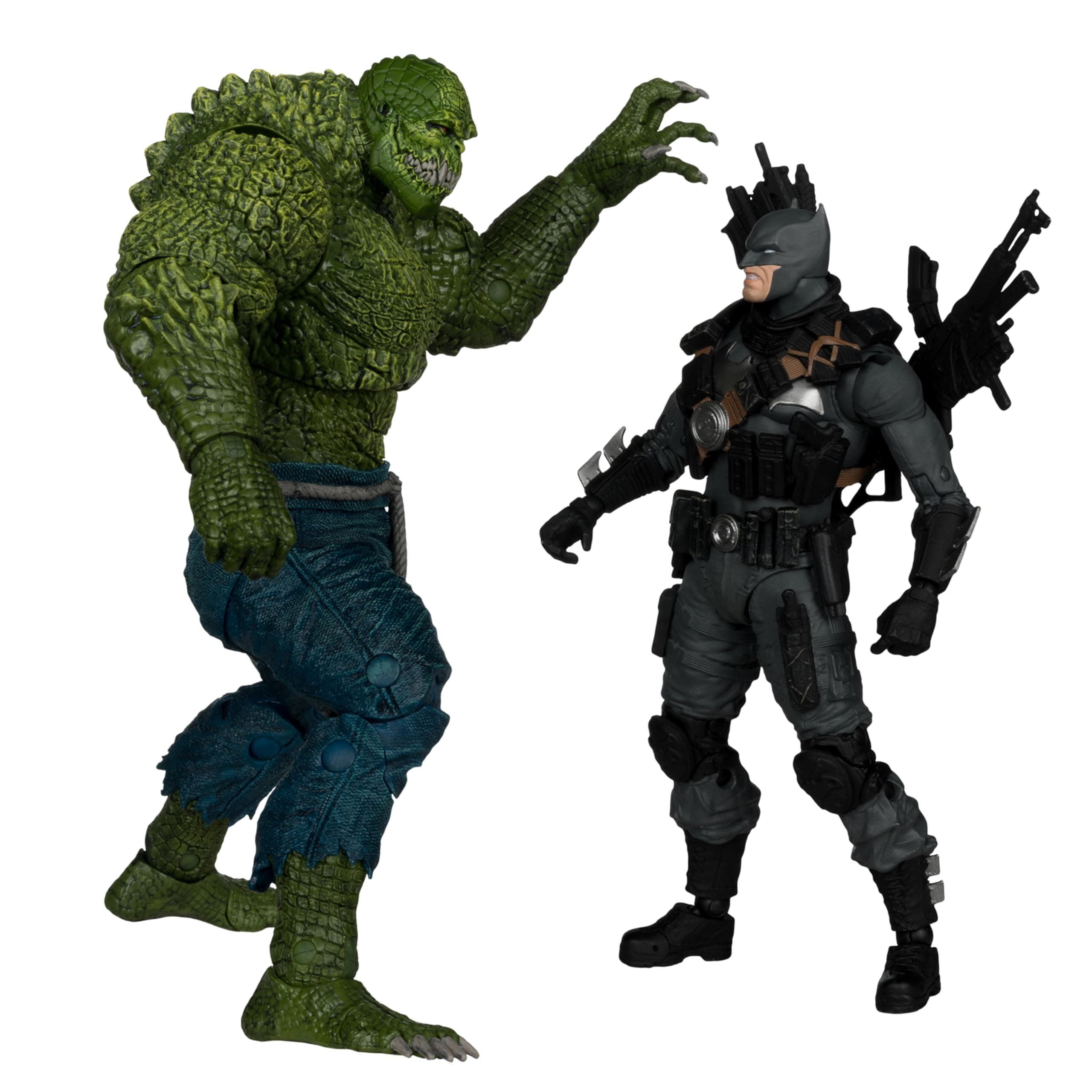 DC Multiverse Collector Edition Action Figures Pack of 2#03 Batman vs. Killer Croc 18 cm