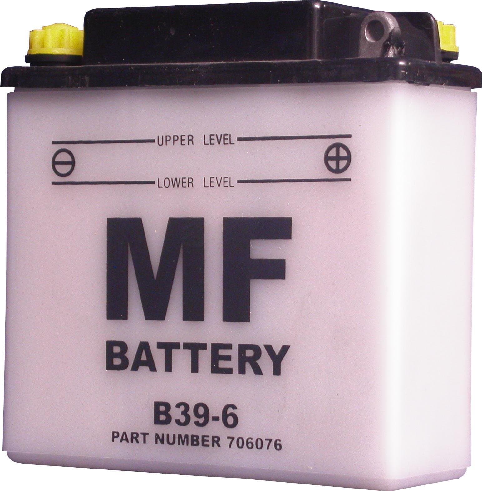 BSA A 65L Lightning B39-6 B39-6 6 Volt Motorcycle battery 1964-1973