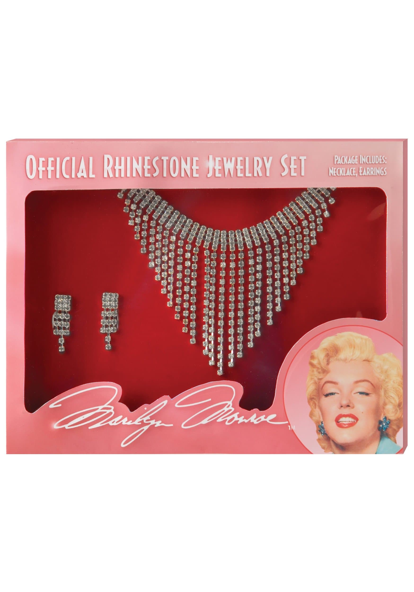 Marilyn Monroe Jewelry Set Costume Accessory