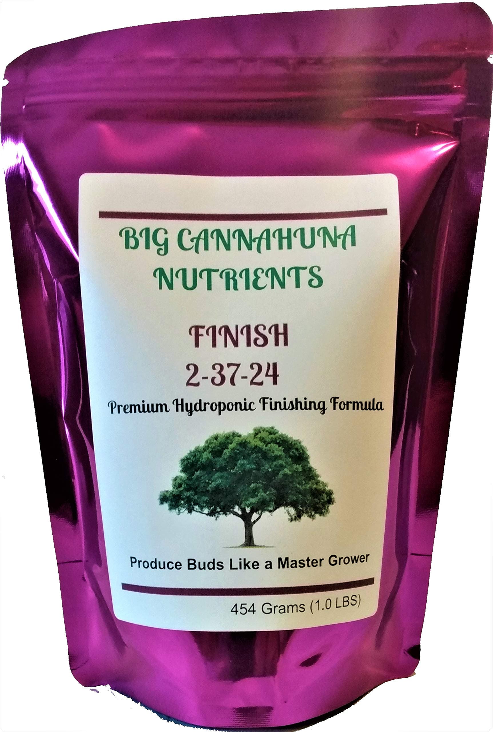 Big Cannahuna Nutrients Finish 2-37-24, 454 Grams