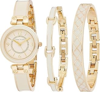 Women's Accented Bangle Watch and Bracelet Set, AK/3296