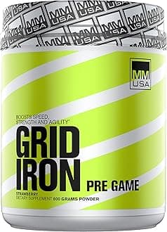 Gridiron Pre-Game: Advanced Athletic Performance Formula For Peak Results. Muscle Endurance Enhancers, Cognitive Boosters Strength, Essential Vitamins, Hydration And Electrolytes, Defeats Fatigue.