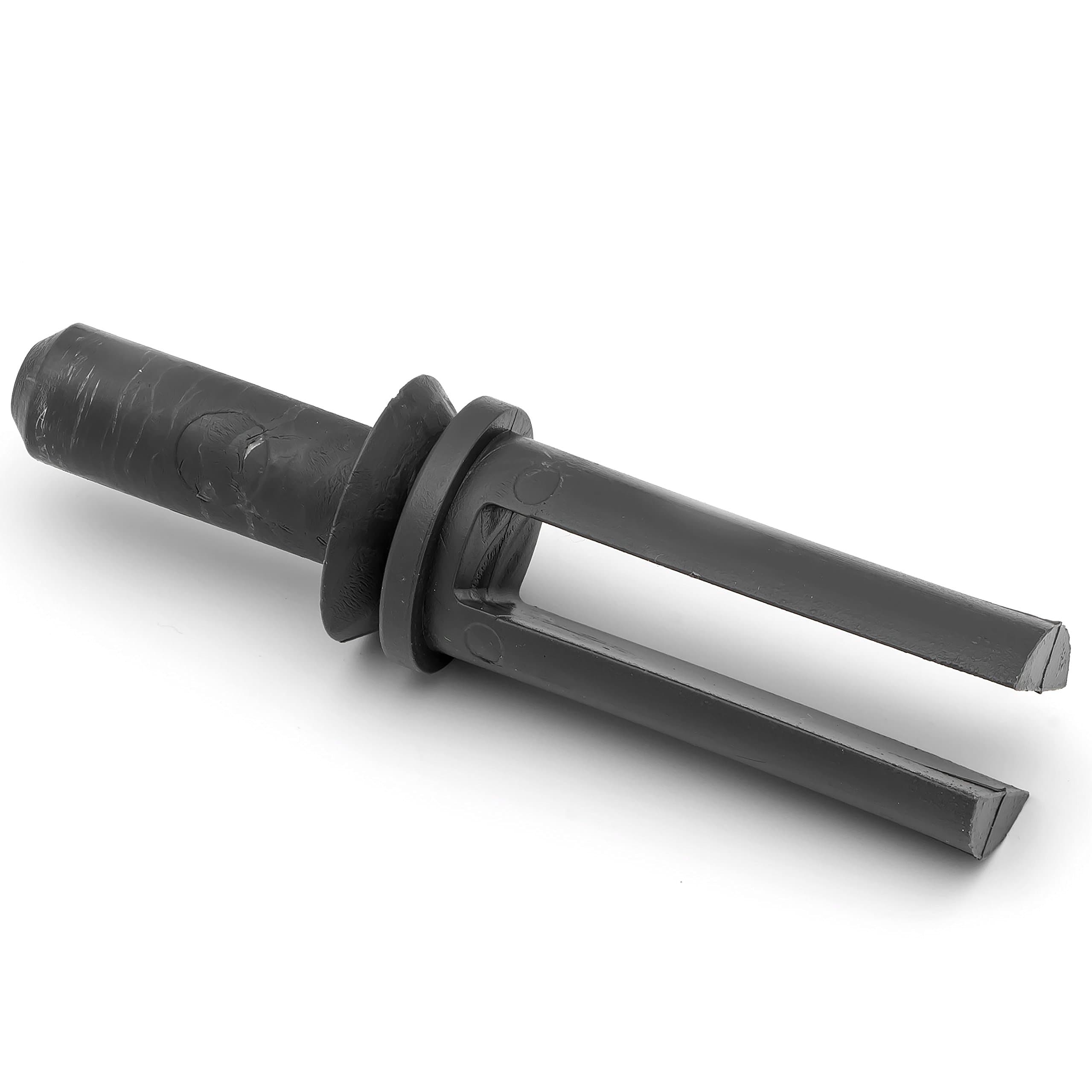 1 x Grey Shower Door Pin/Stud for KH2 Three Wheel Roller Unit KH2-3