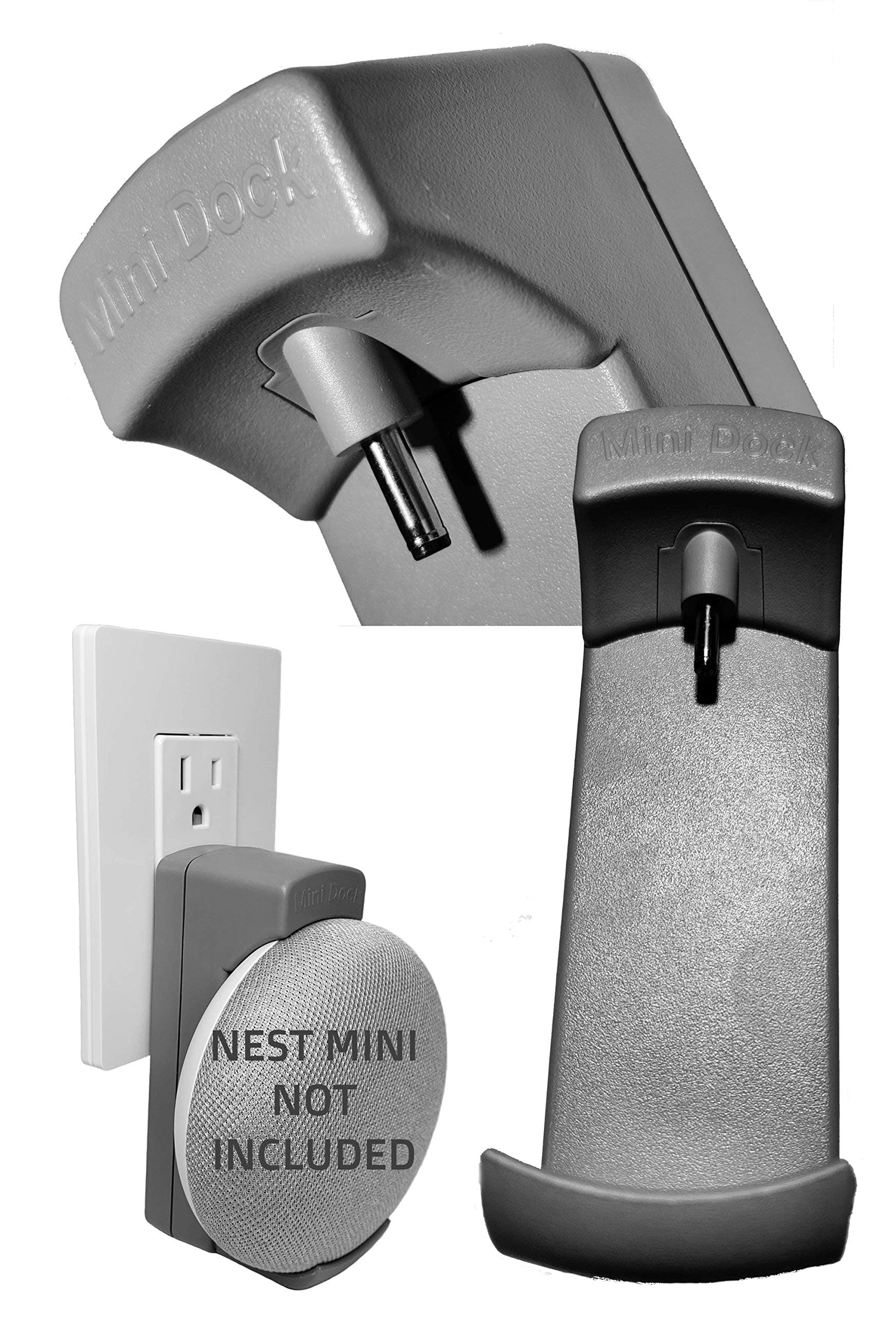 Google NEST Mini (2nd Generation) Wall Mount Mini Dock Cord-Free