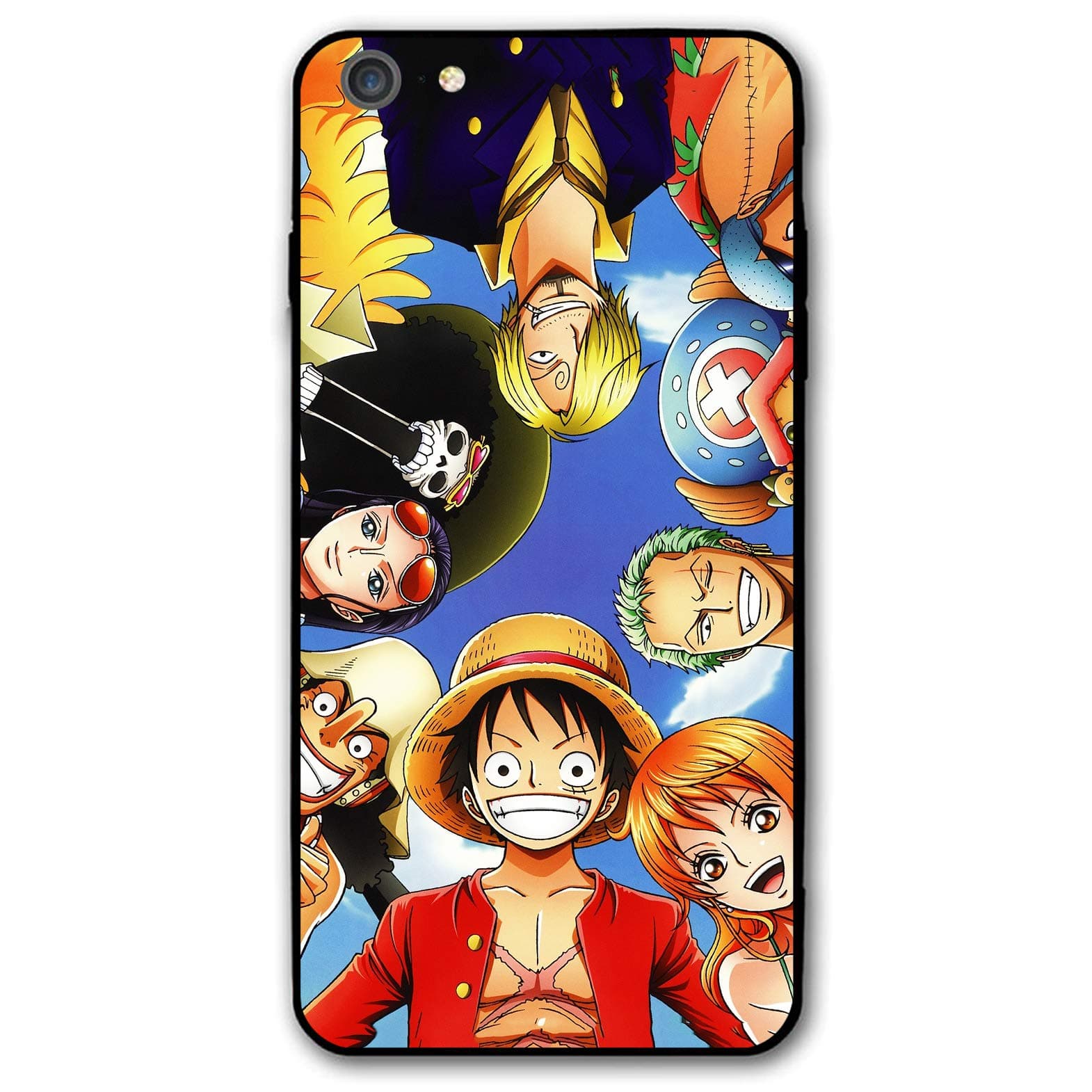 iPhone 6 Plus Case iPhone 6s Plus Case 5.5" Soft Rubber Frame and Hard PC Back Cover Cases (One-Piece)