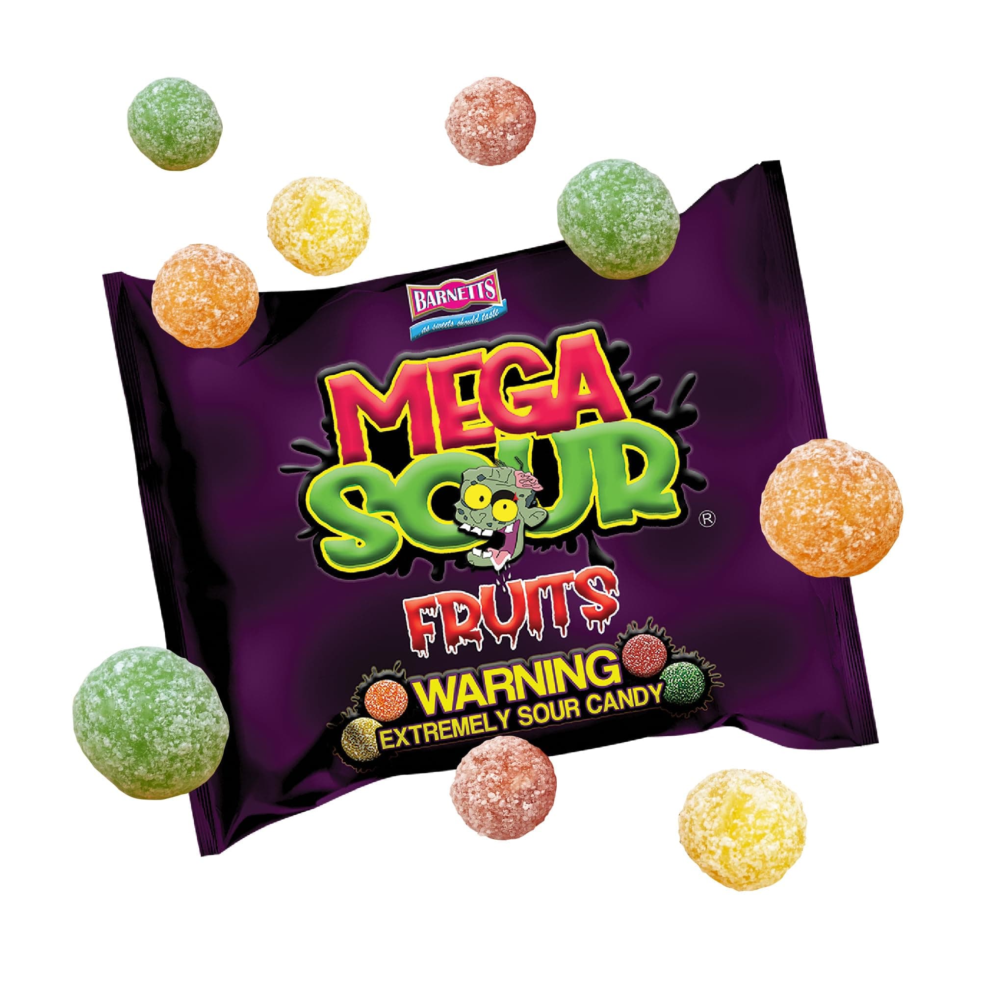 Mega Sour Fruits 104g
