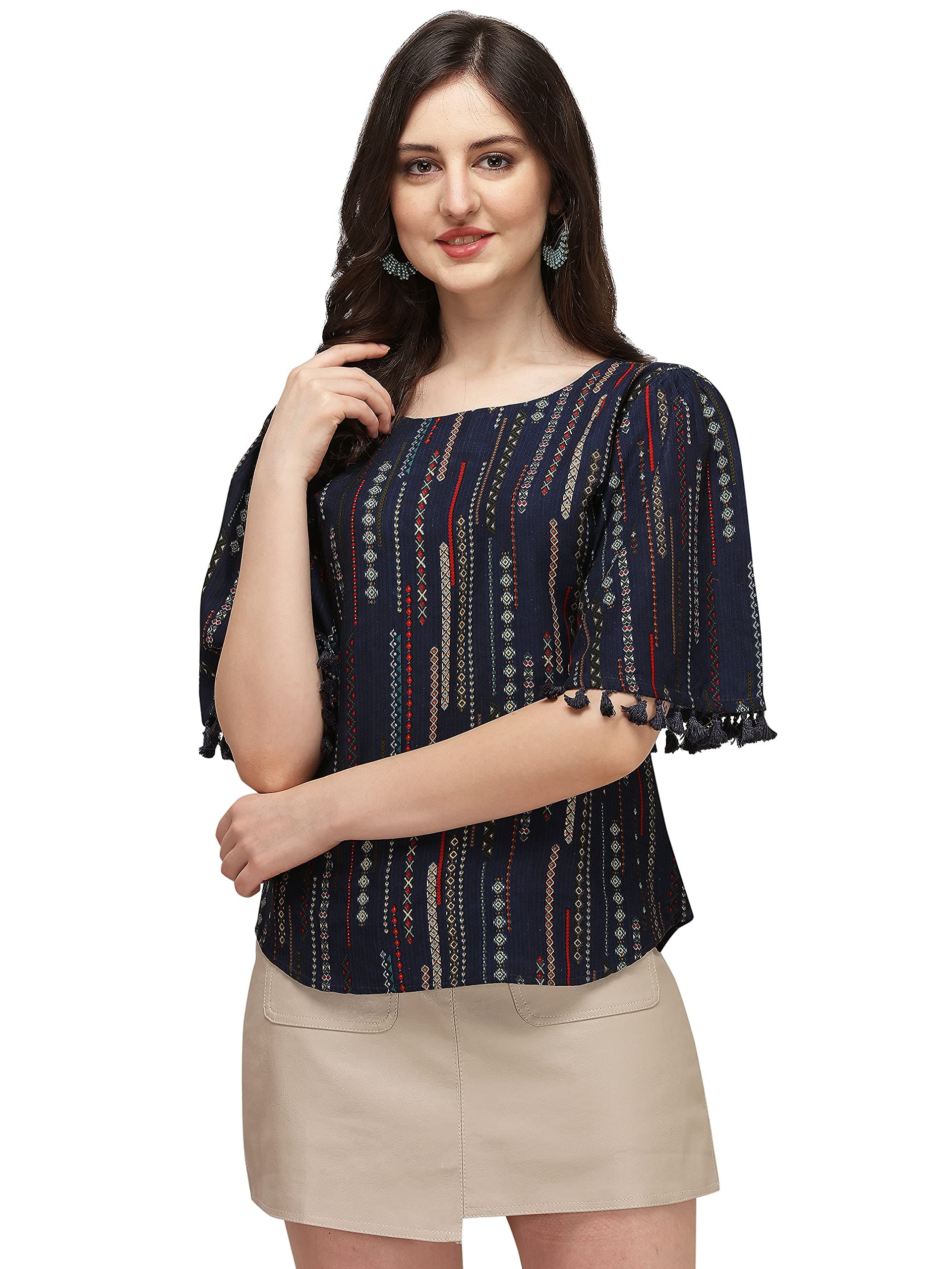 OM SAI LATEST CREATIONWomen Printed Top