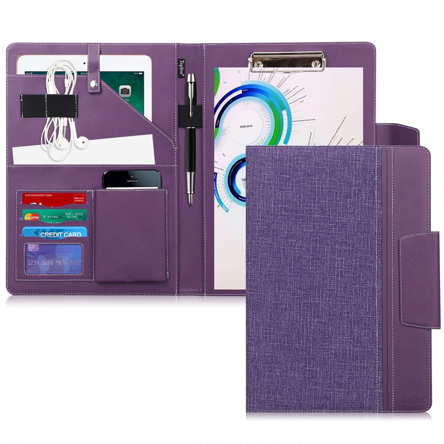 Business Portfolio Organizer Folder