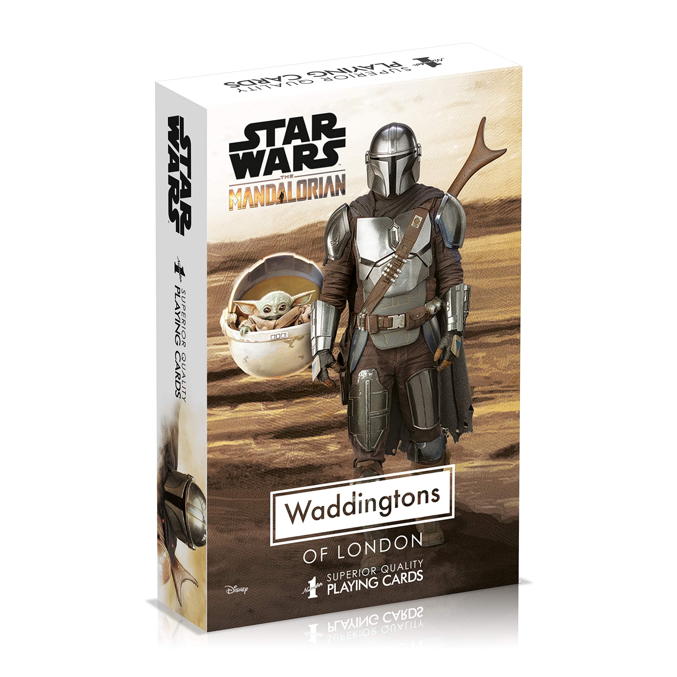 Waddingtons Number 1 Star Wars The Mandalorian Playing Card Game
