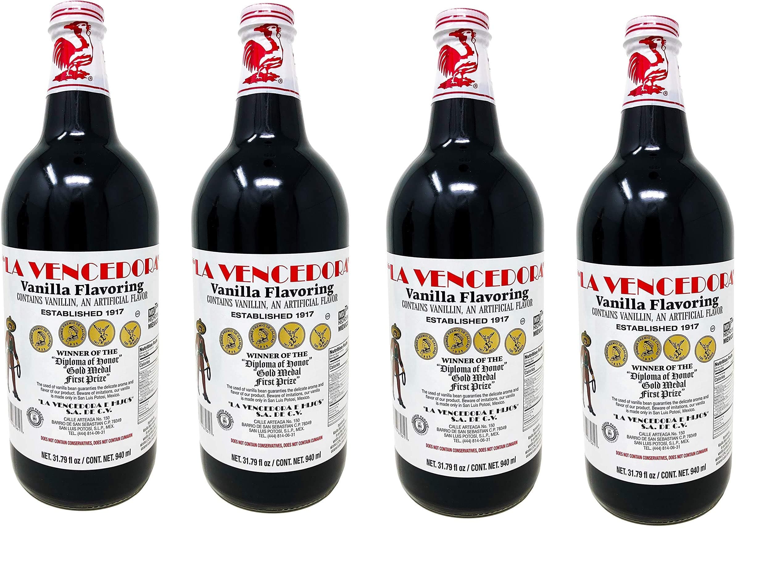 La VencedoraMexican Vanilla, 31.79oz, 4 pack