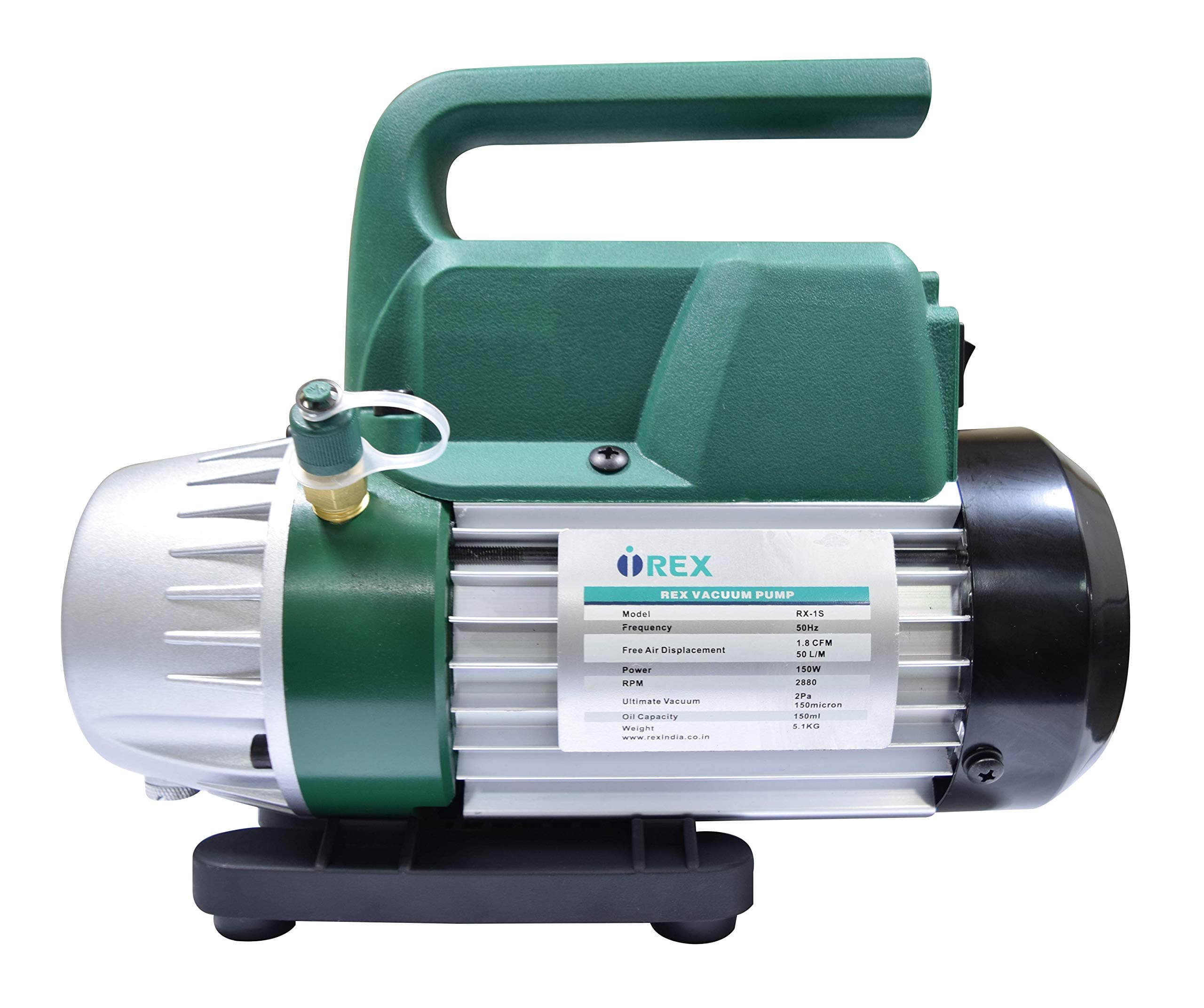 RX-1S Single Stage Vacuum Pump (Green)