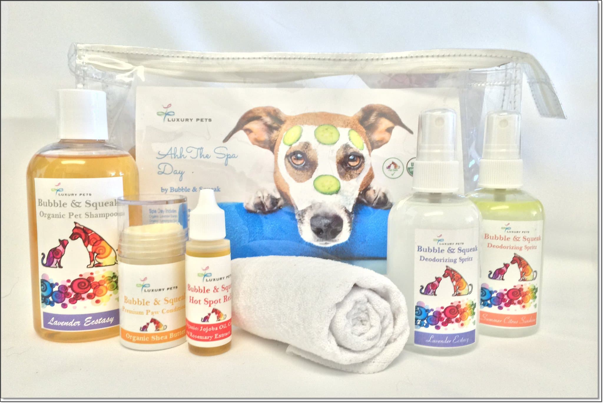 Bubble & Squeak Spa Day Travel Pack