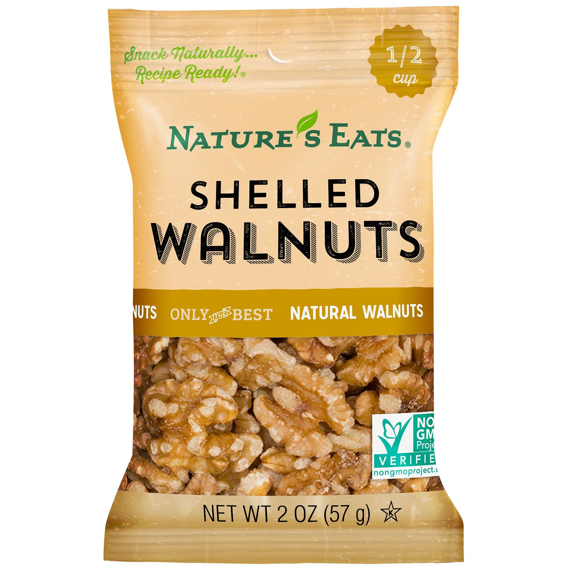 Nature's EatsWalnuts, 2 Ounce (Pack of 12)