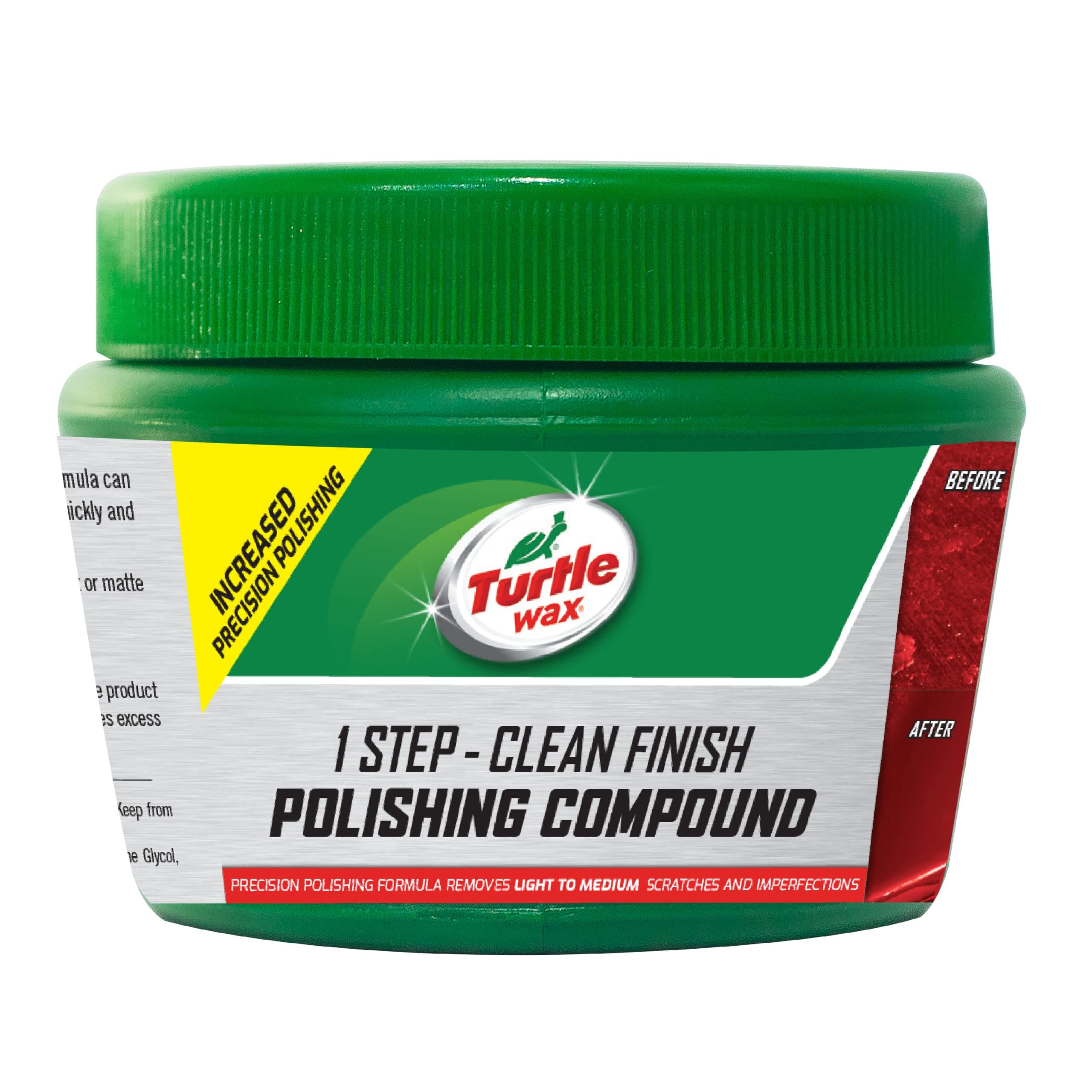 Turtle Wax 1-Step Clean Finish Polishing Compound 100G, Green