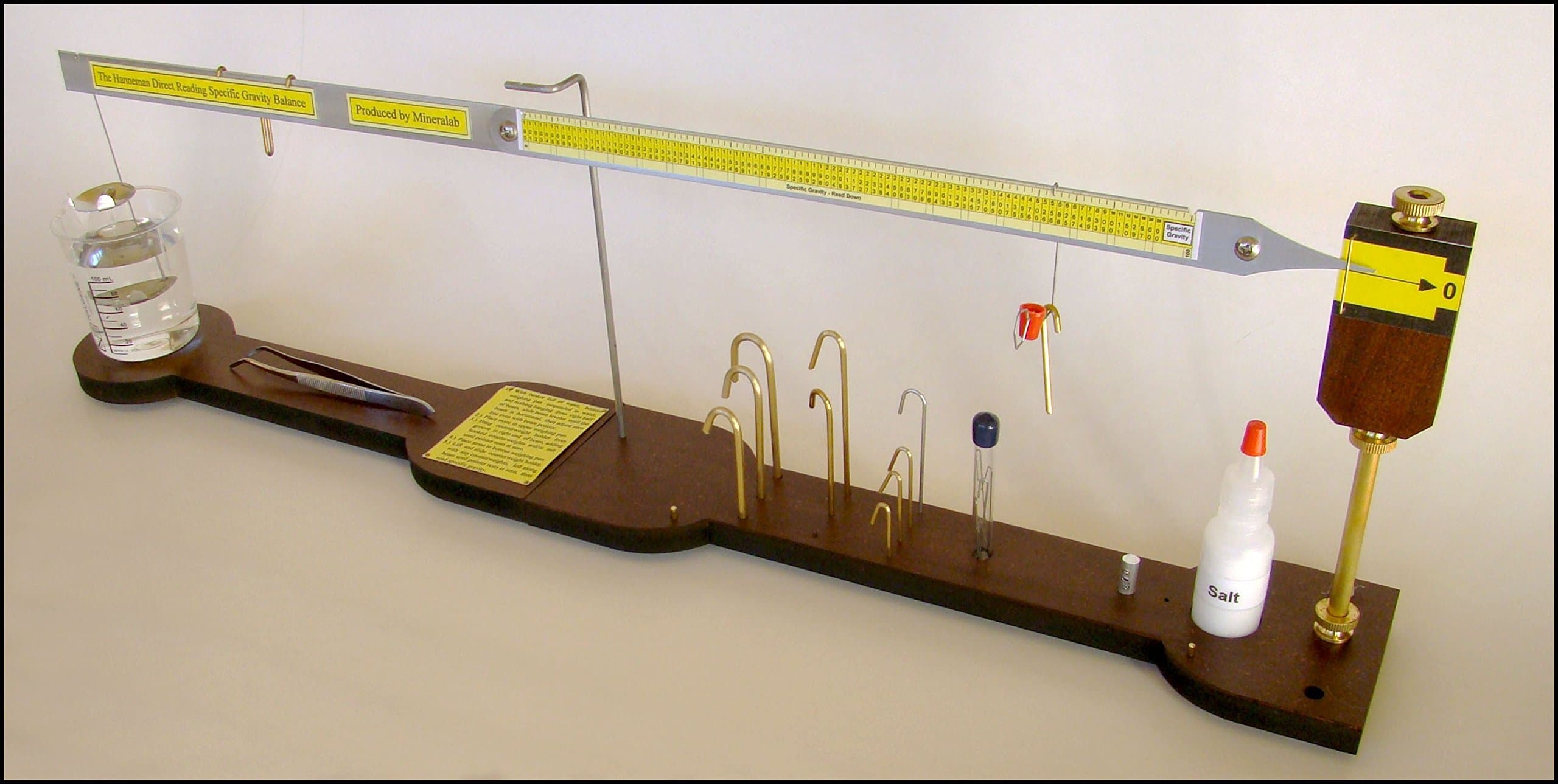 Hanneman Direct Reading Specific Gravity Balance