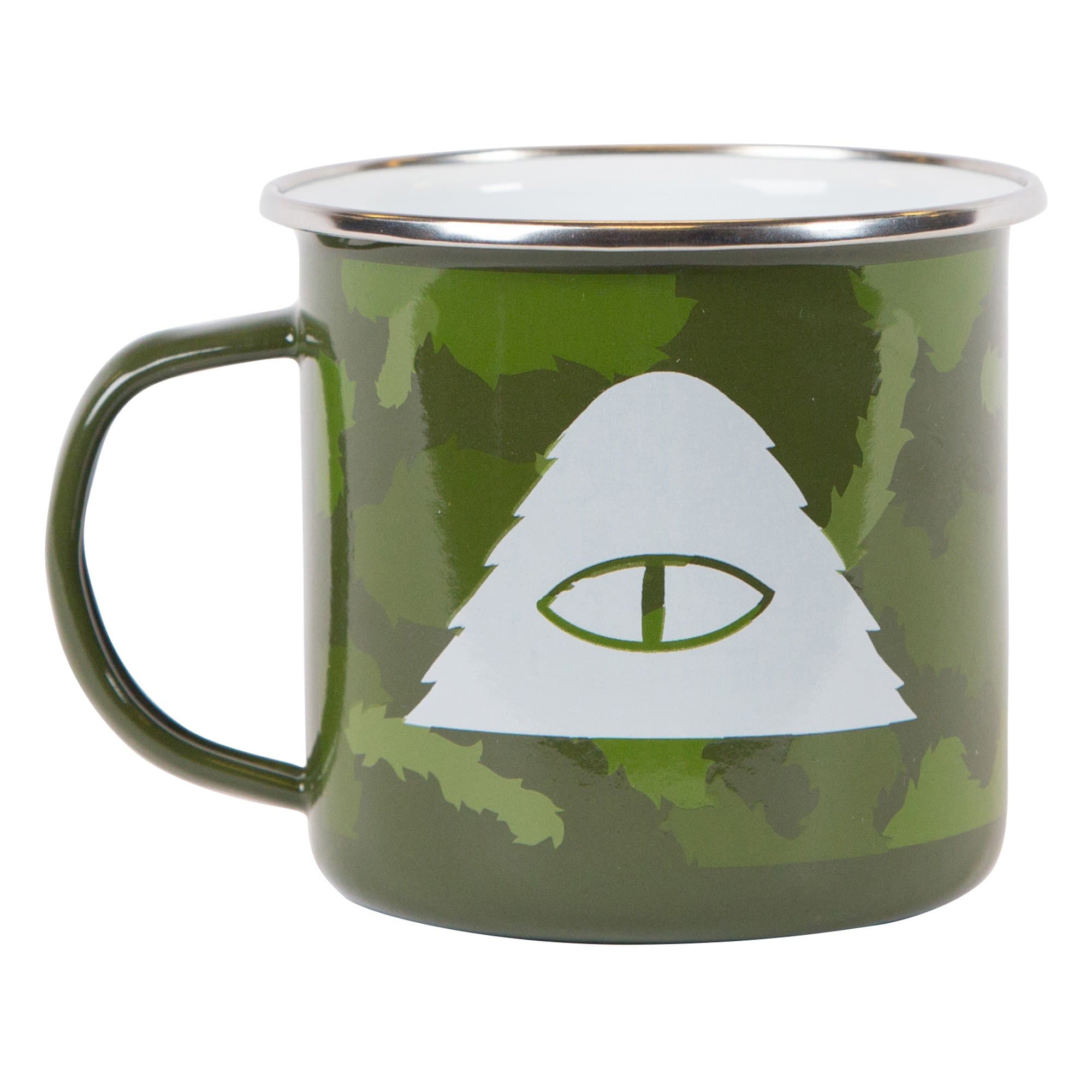 Poler Drinking Cup Camp Mug, Green Camo, One Size, 514001