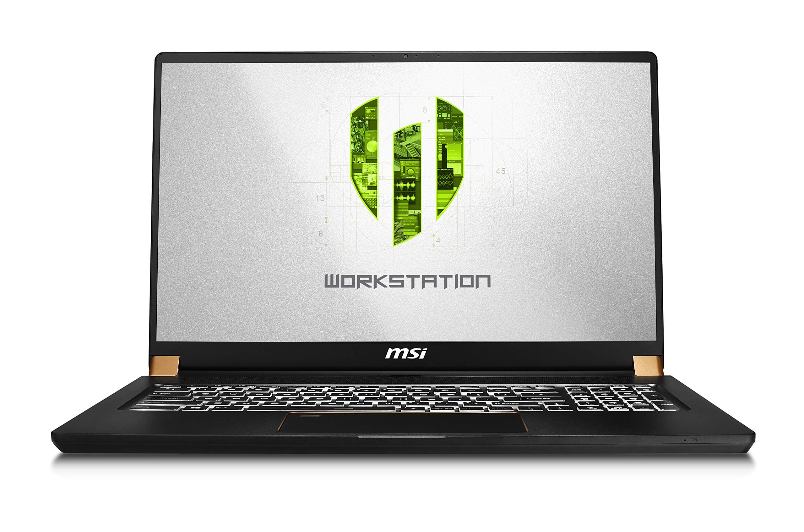 MSI WS75 9TK-498 17.3" FHD Thin and Light Mobile Workstation Intel Core i9-9880H Quadro RTX 3000 32GB 1T Nvme SSD Win10 Pro TPM2.0 TB3 Fingerprint