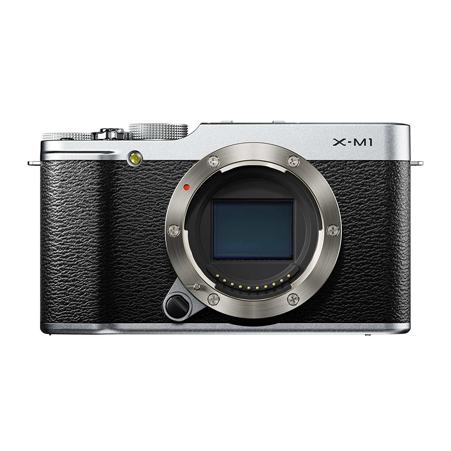 X-M1 Compact System 16MP Digital Camera with 3-Inch LCD Screen - Body Only (Silver)