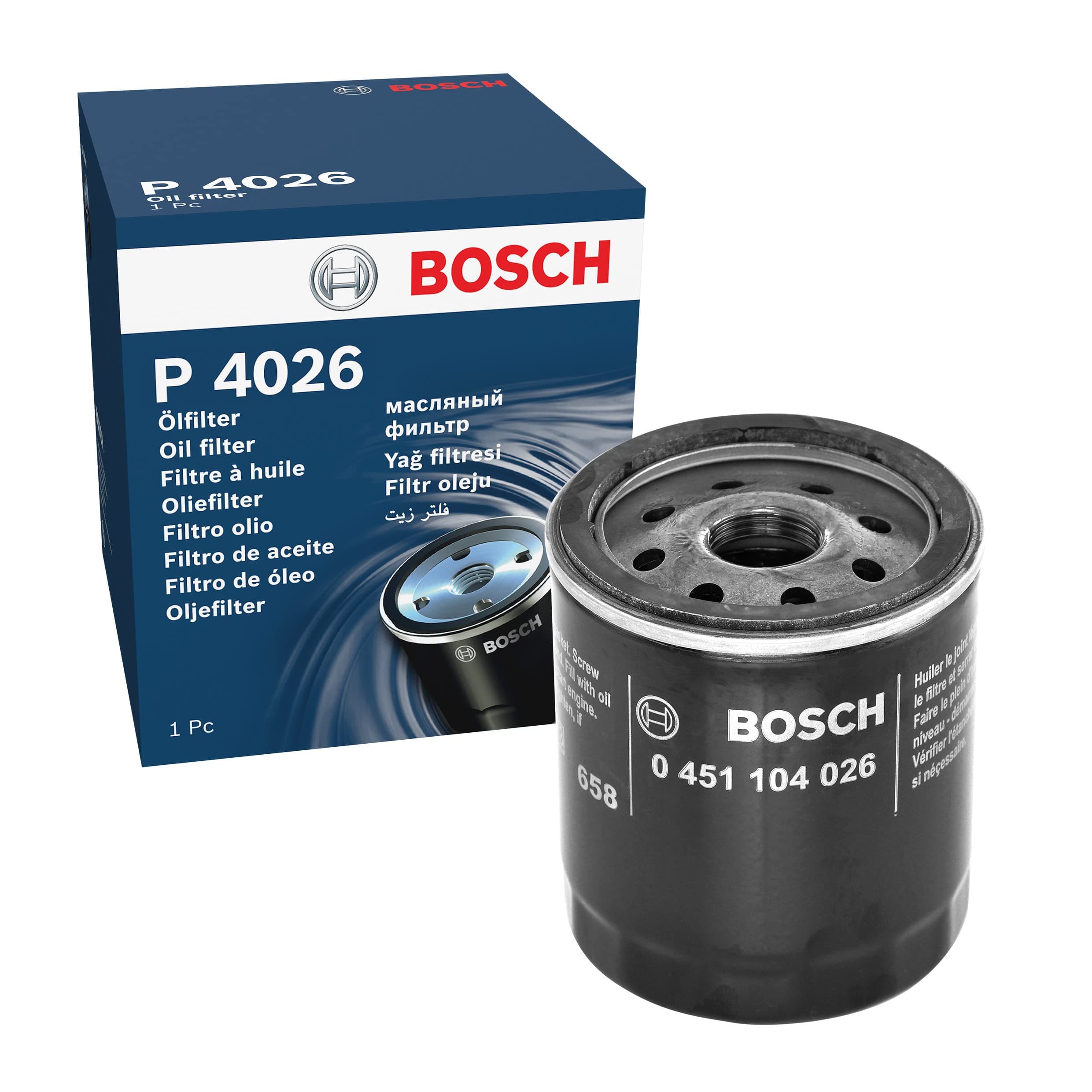 Bosch P4026 - Oil Filter Car