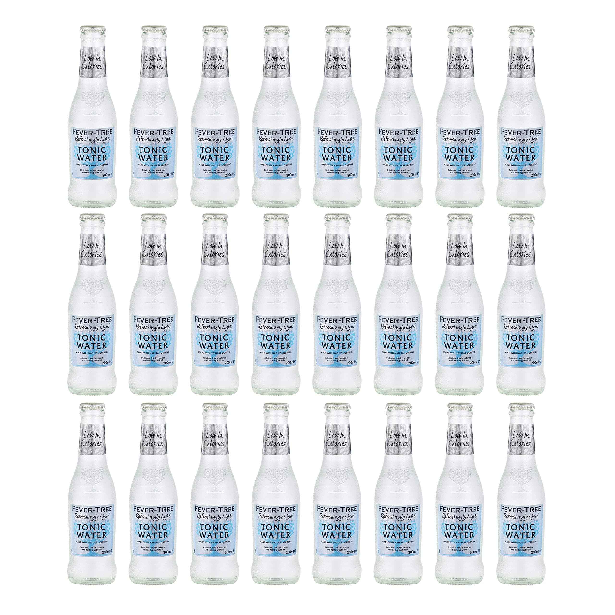 Fever Tree Refreshingly Light Tonic Water (24 X 200ML)