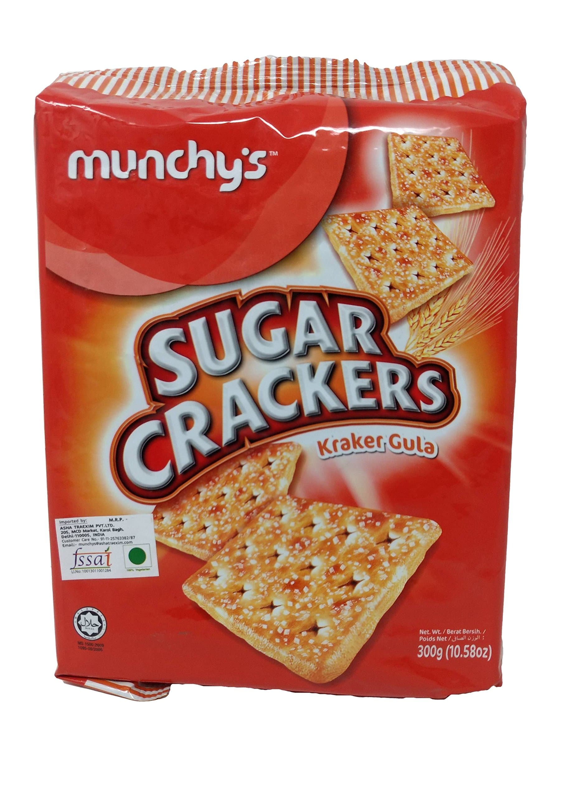 Munchy's Biscuits - Sugar Crackers, 300g Carton