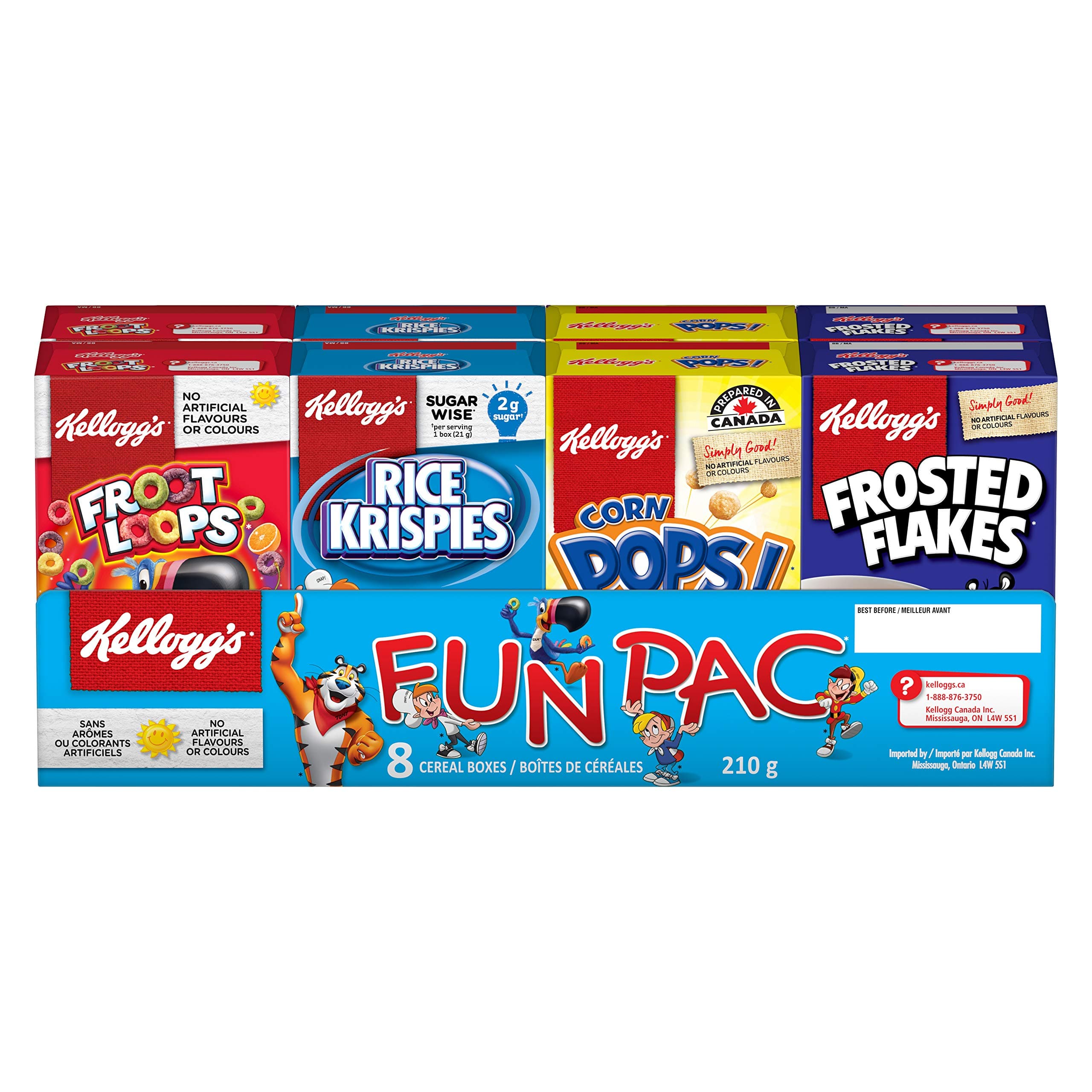 Kellogg's Fun Pak 210 Gram (Imported from Canada)