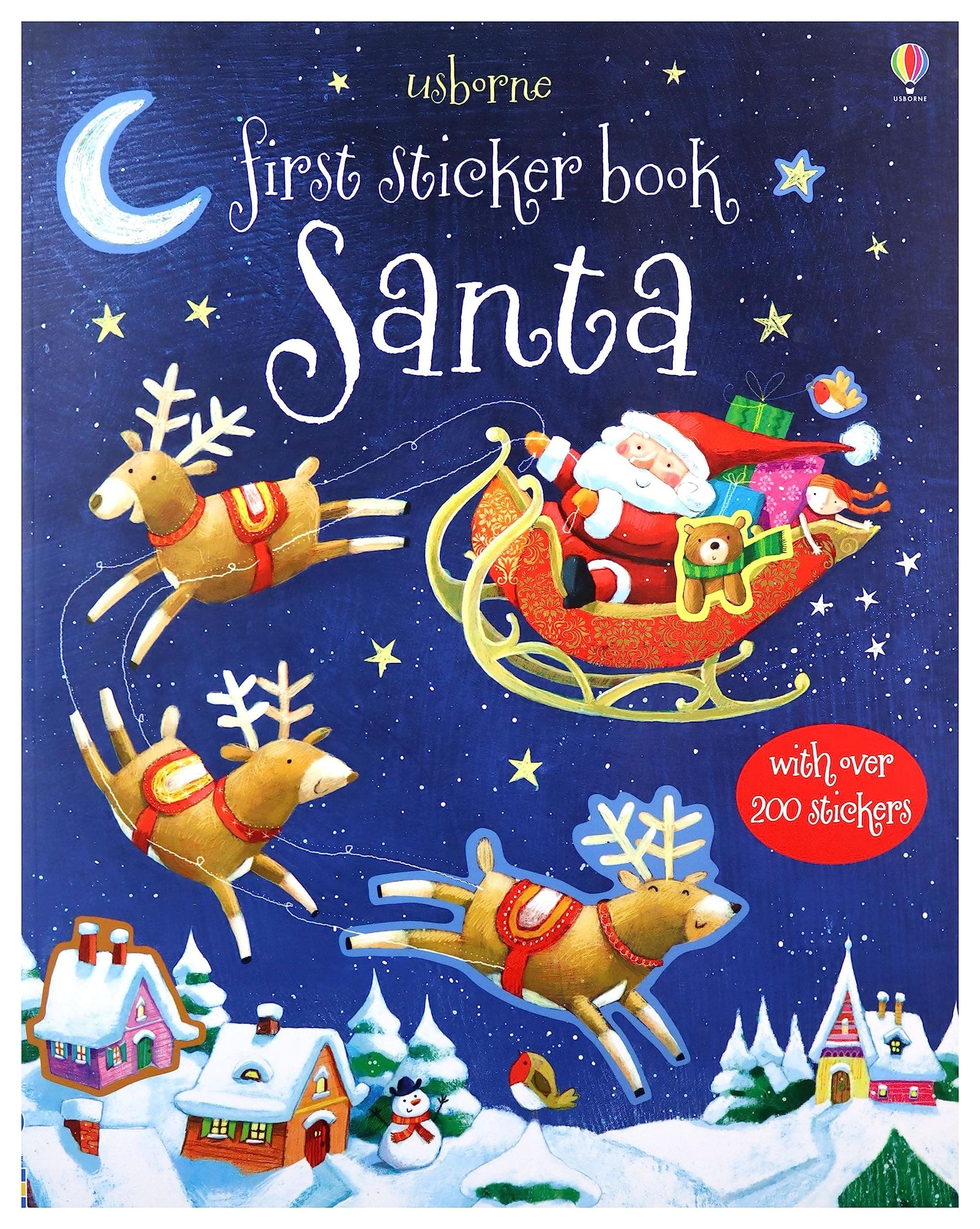 Santa (Usborne First Sticker Books)