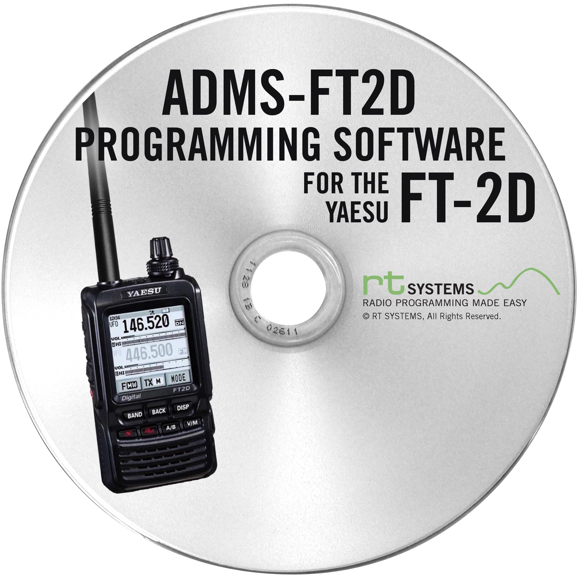 RT Systems Programming Software for Yaesu FT-2DR