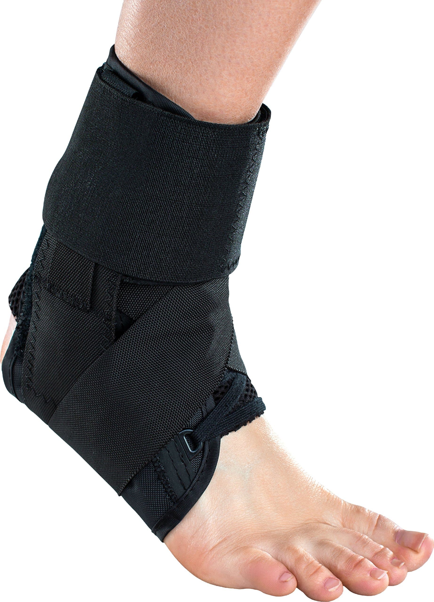 DJO DonJoy Stabilizing Pro Ankle Support Brace, Black, Large