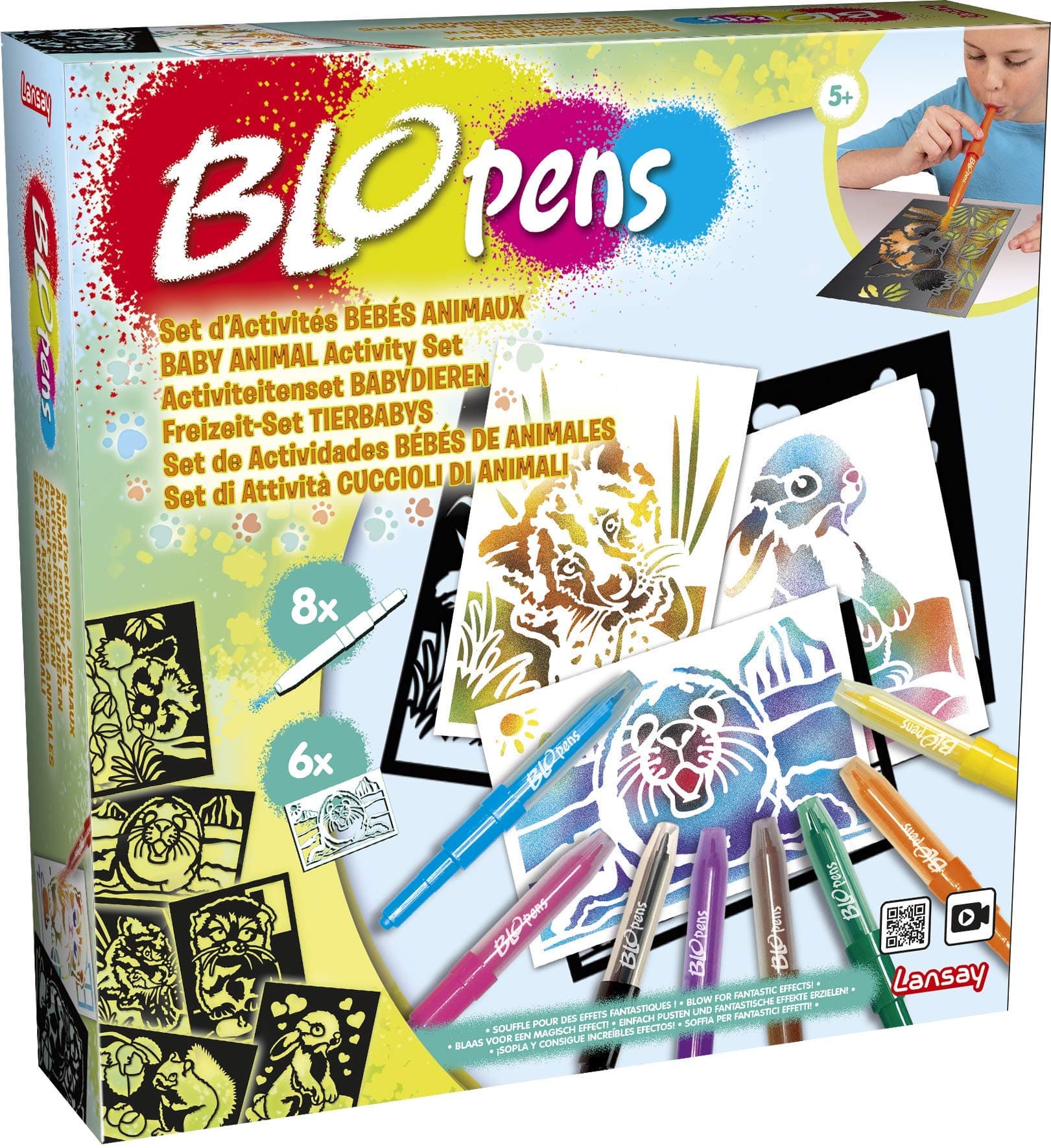 Blopens Baby Animals - Arts and Crafts - Activity Set