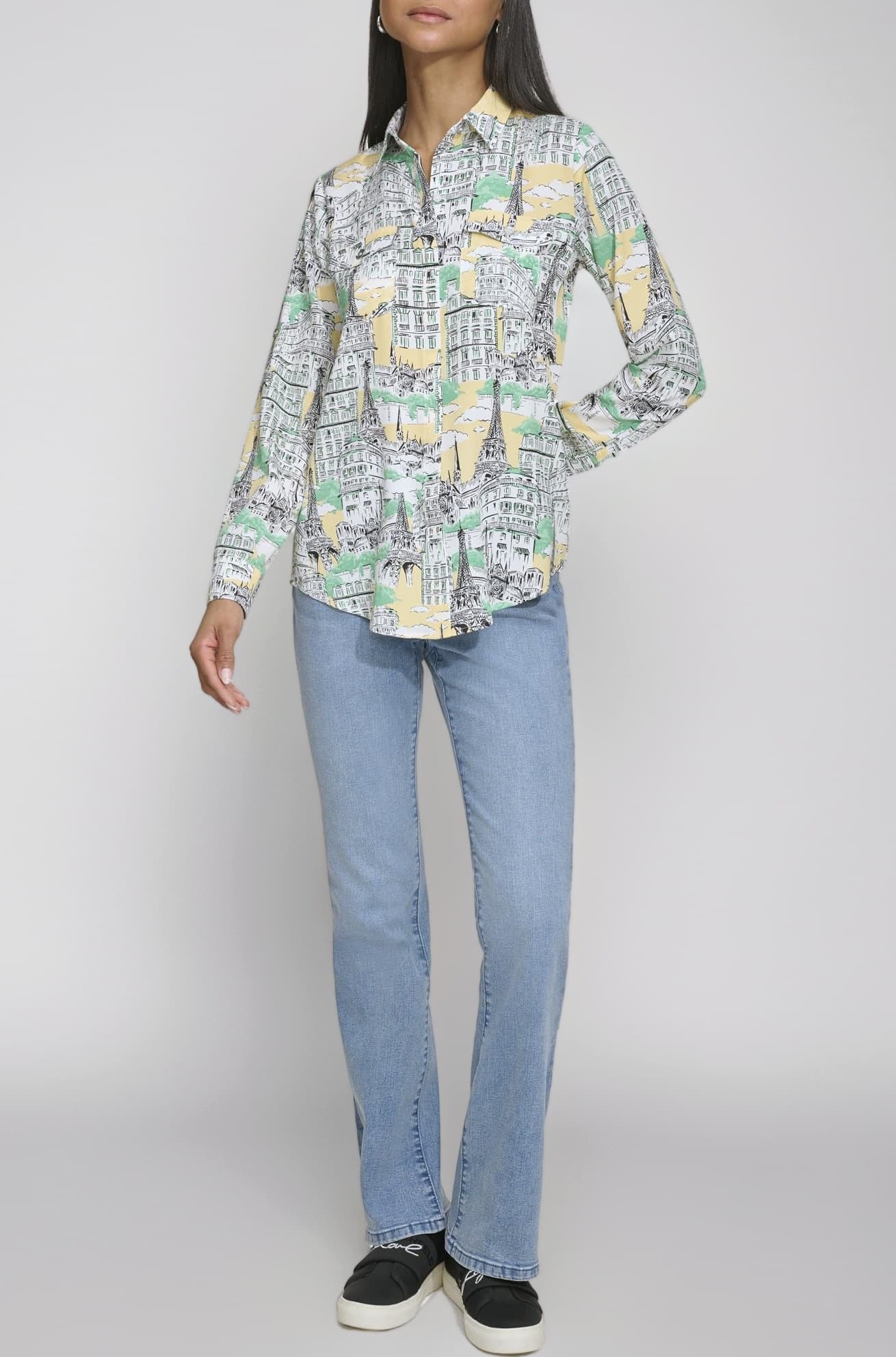 Karl Lagerfeld Paris Women's Whimscal Blouse
