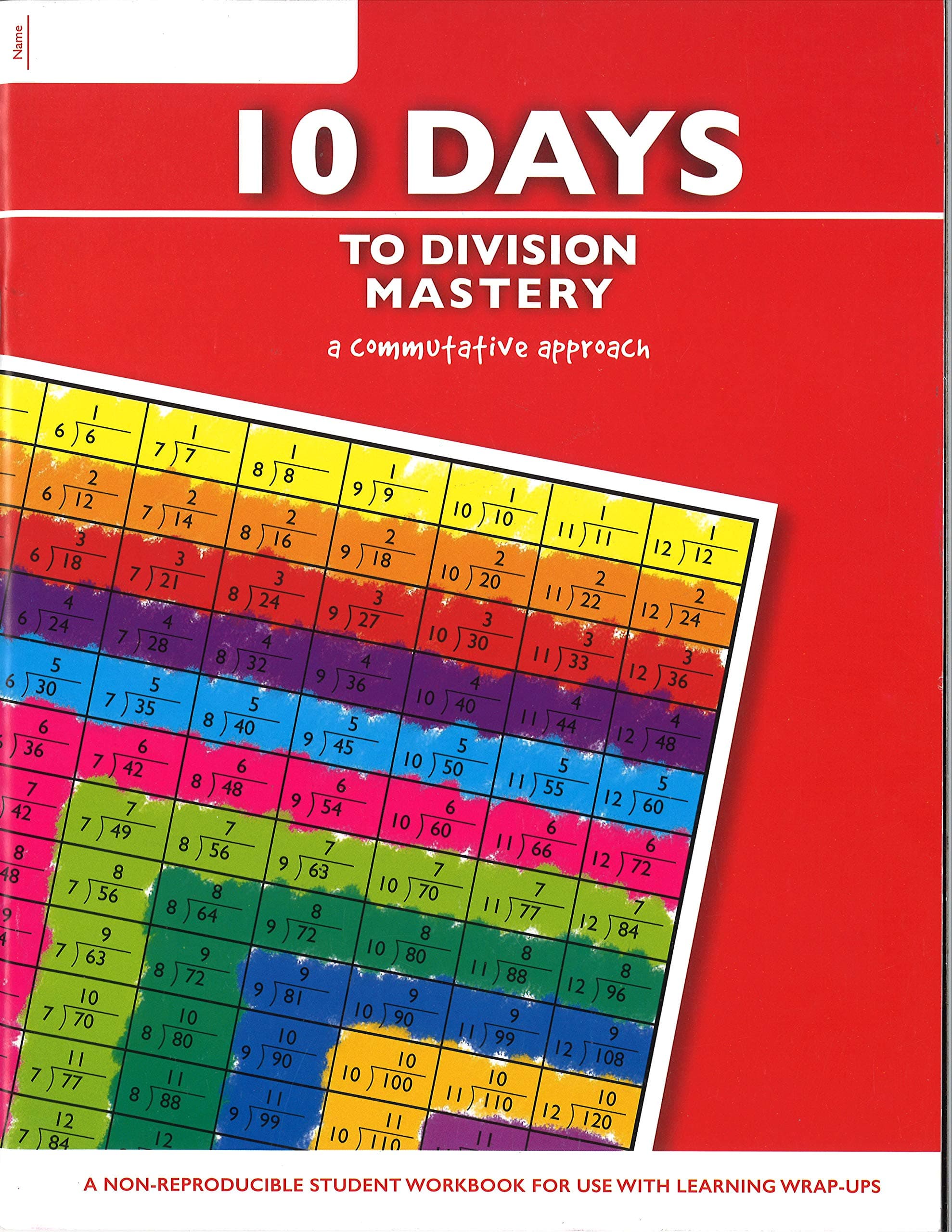 10 Days to Division Mastery Student Workbook