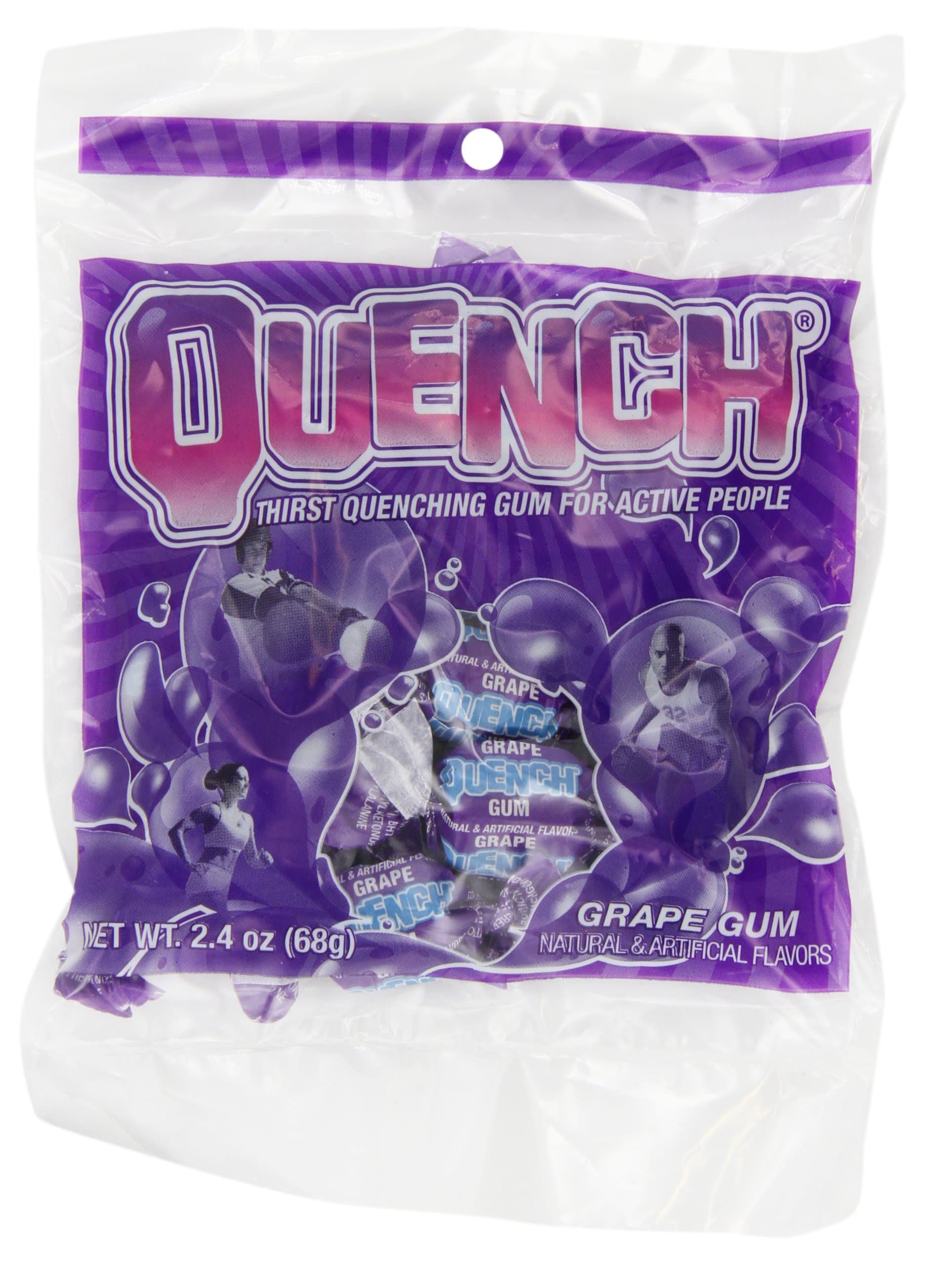 Quench Gum, Grape, 2.4 Ounce (Pack of 12)