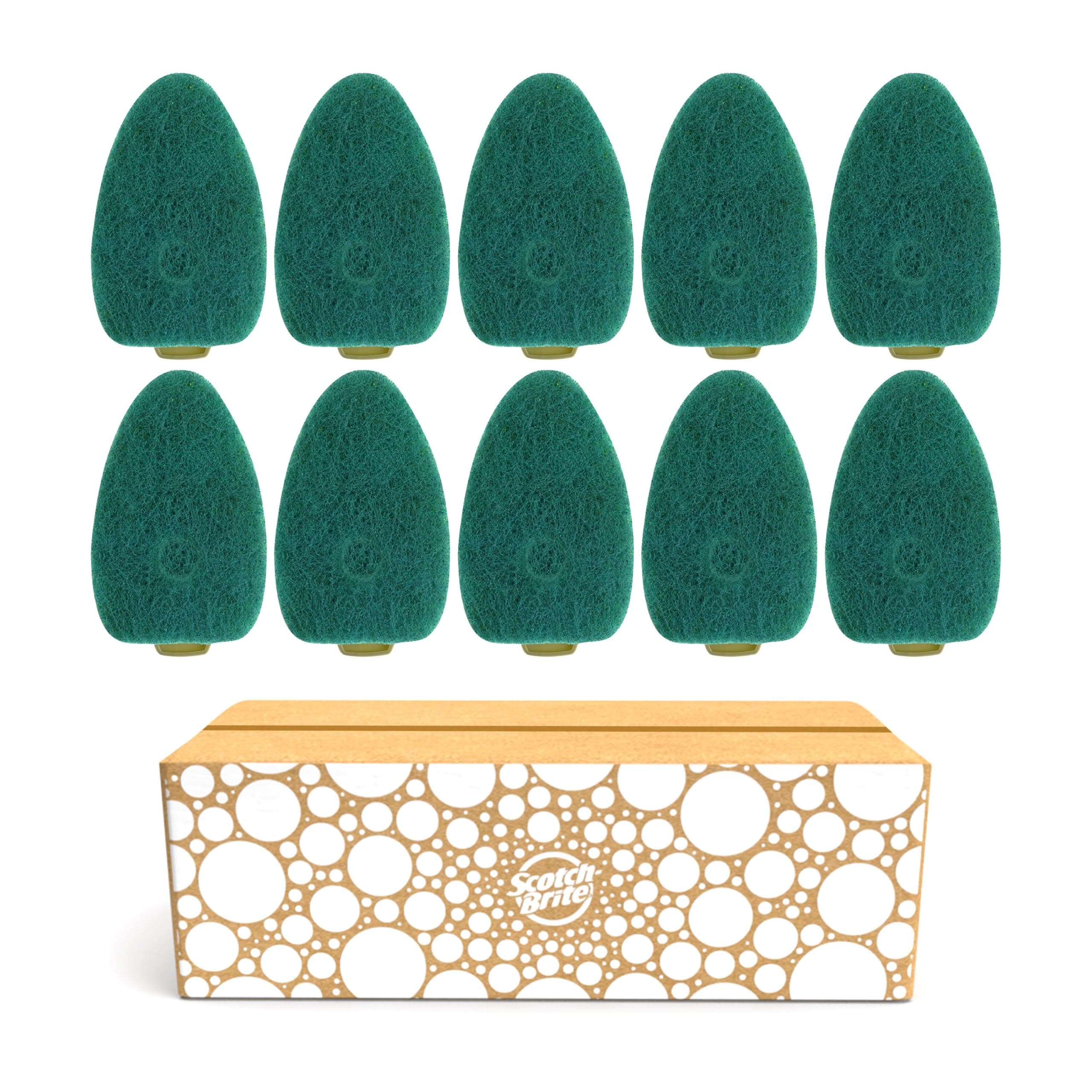 Scotch-Brite Heavy Duty Dishwand Refills, Fits All Scotch-Brite Dishwands, 10 Refills