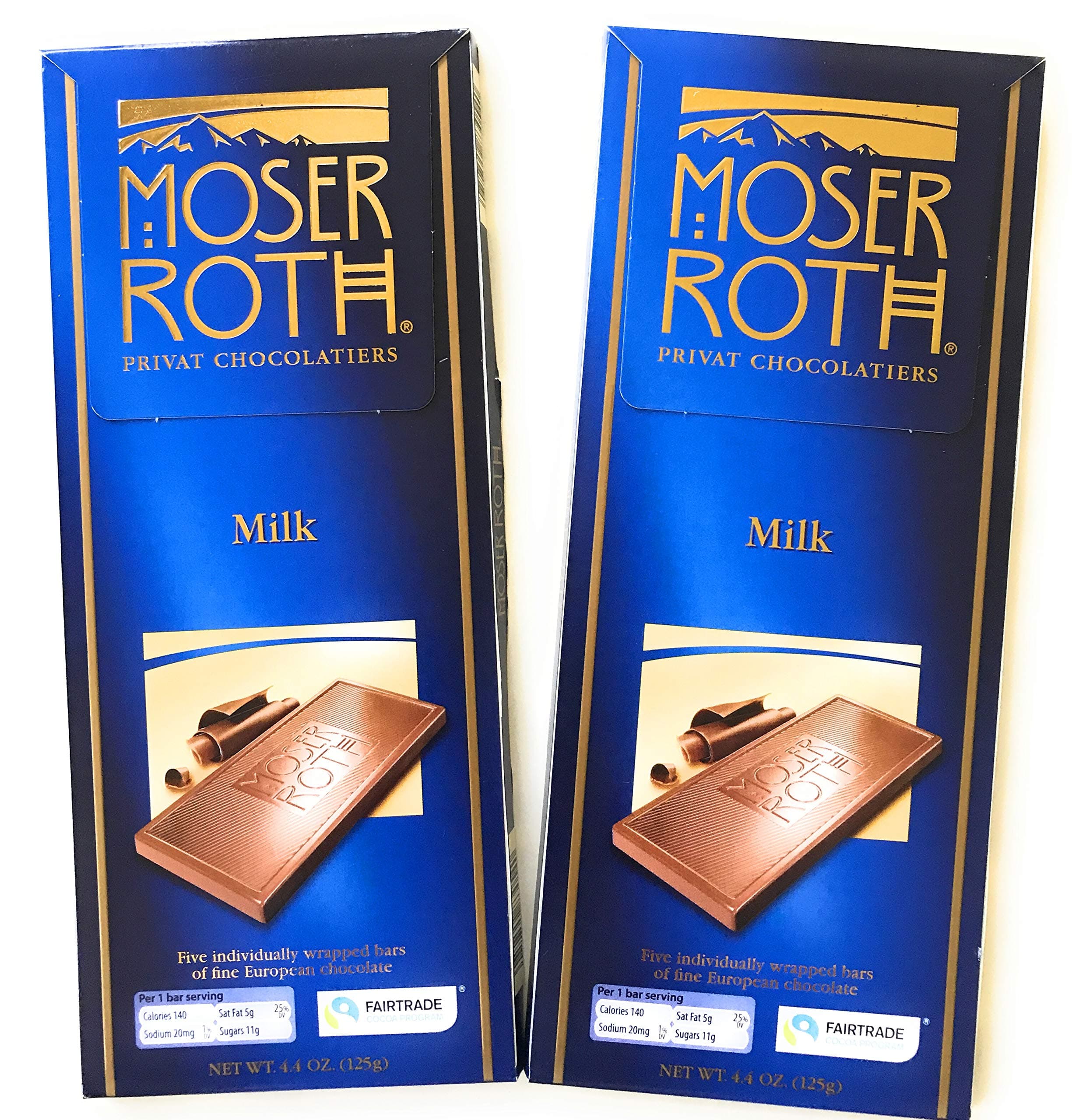 Premium Milk Chocolate bars (Pack of 2)
