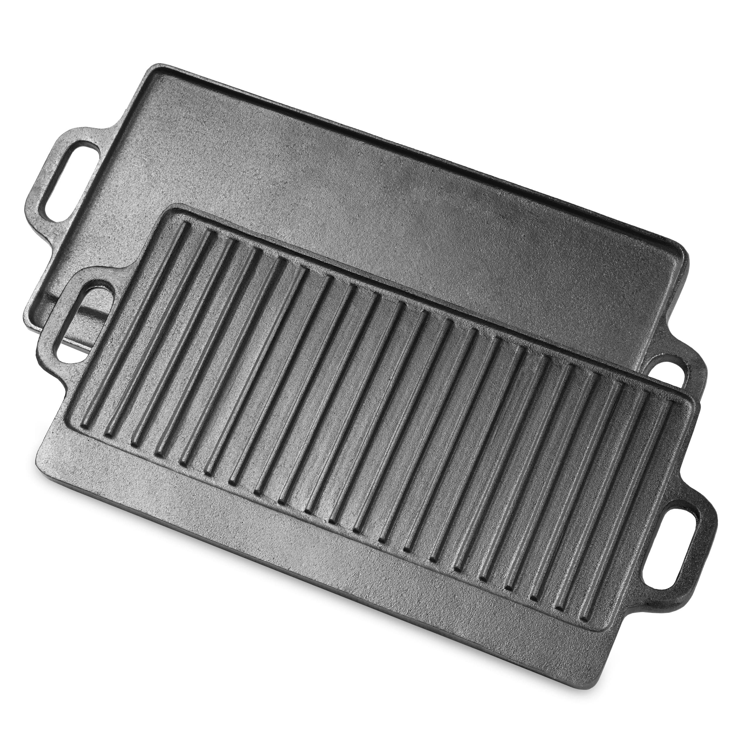 Induction Base Cast Iron Grill Pan, Black, 1 Piece