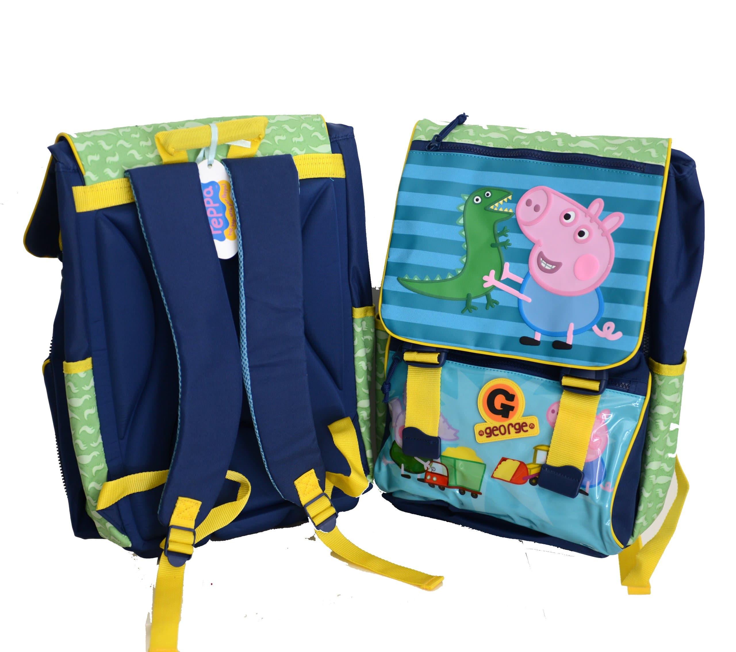 accademia 140950 backpack extensible school george peppa pig