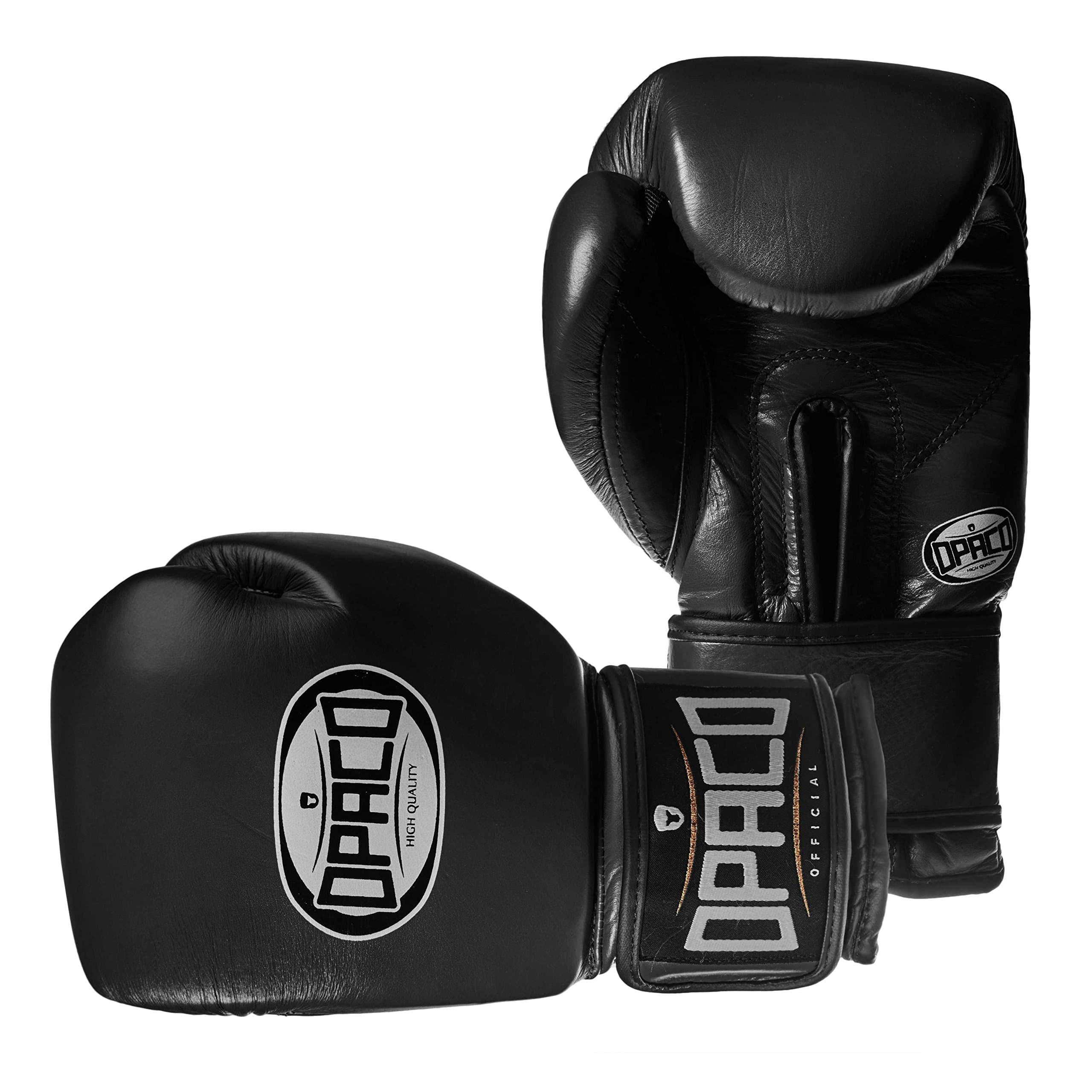 Matt Black Boxing Gloves – Main – 10 oz
