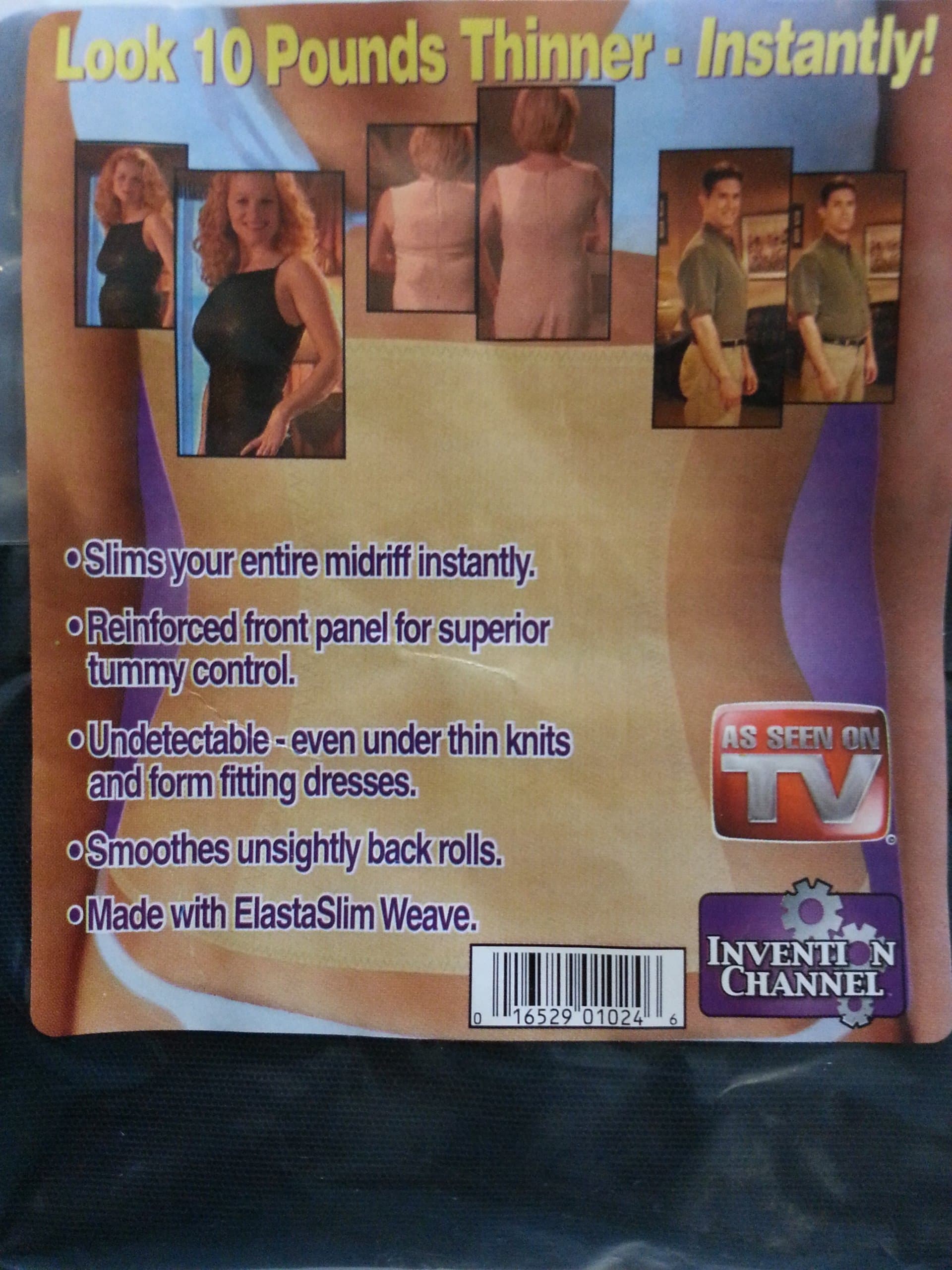 Invisible Tummy Trimmer Large in Black