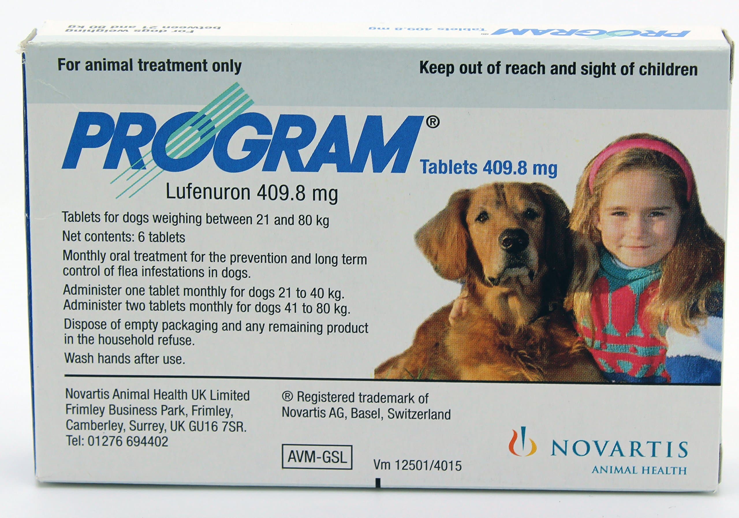 Program Oral Treatment for Large Dogs 45-88 Lbs.