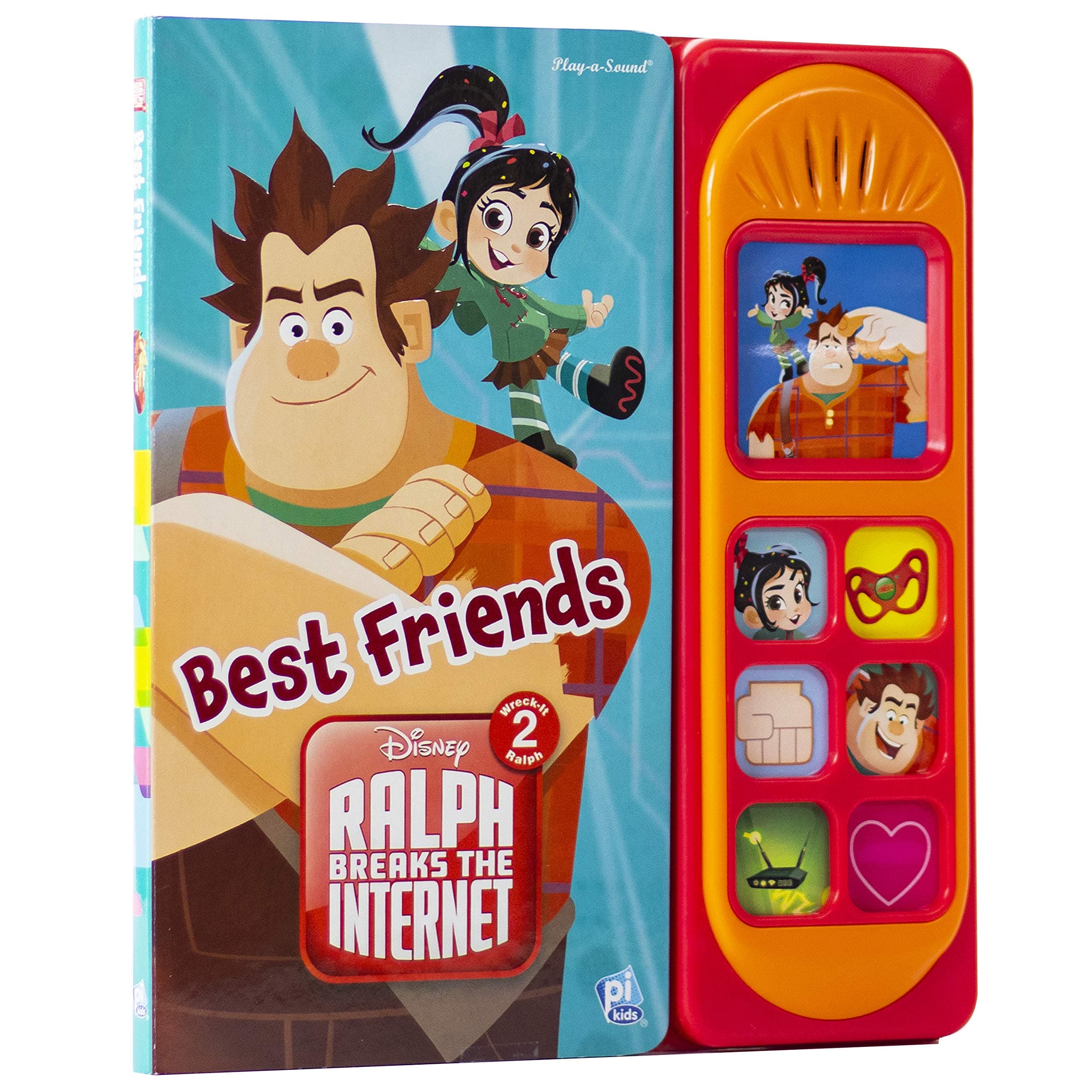 Disney - Wreck-It Ralph 2: Ralph Breaks the Internet - Best Friends Sound Book - PI Kids Board book – Sound Book, October 9, 2018